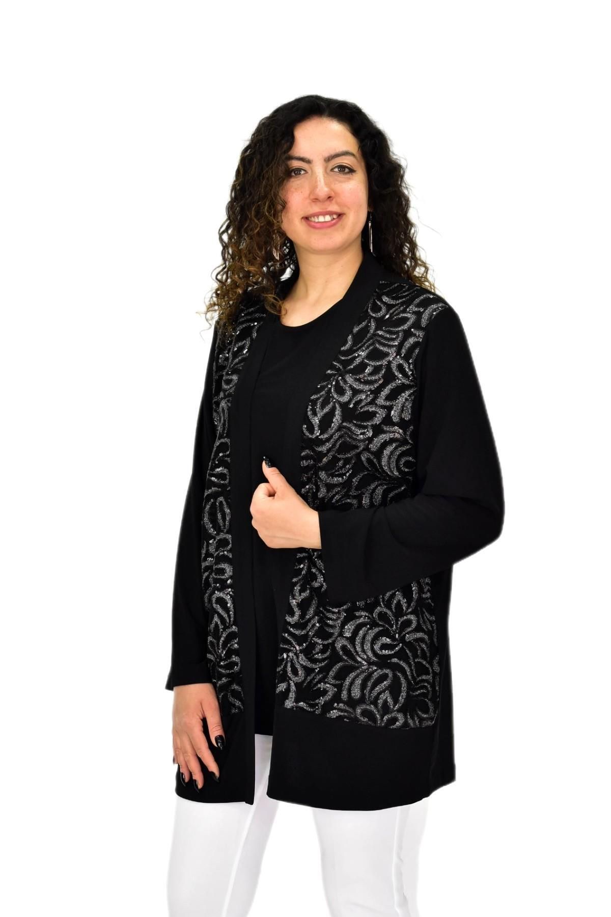 shine Kadın Bluz Tişöt 2 Li Kombin Takım BGL-ST04667