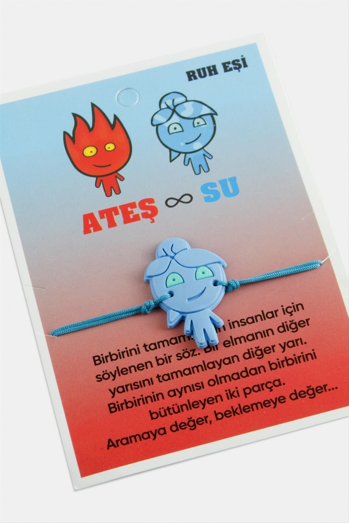 TimeStart Ateş ve Su İp Bileklik