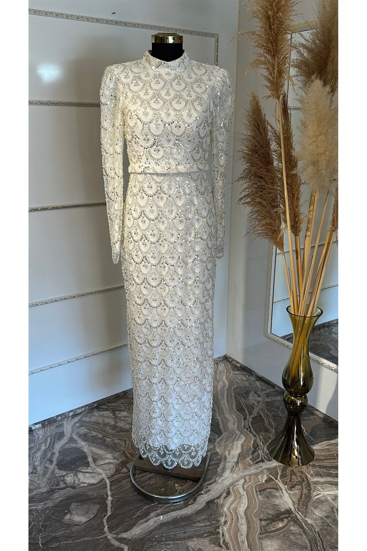 Prive Taşlı Abiye 2438