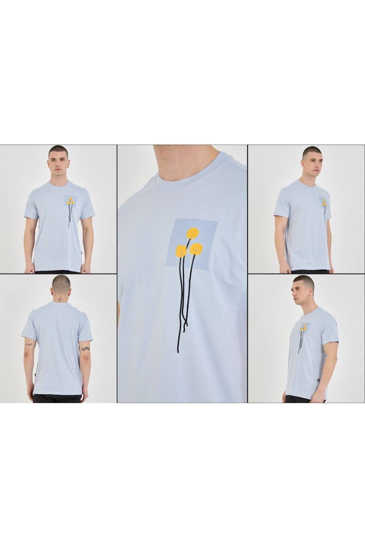 Key Denim ERKEK BASKILI REGULAR FİT T-SHİRT