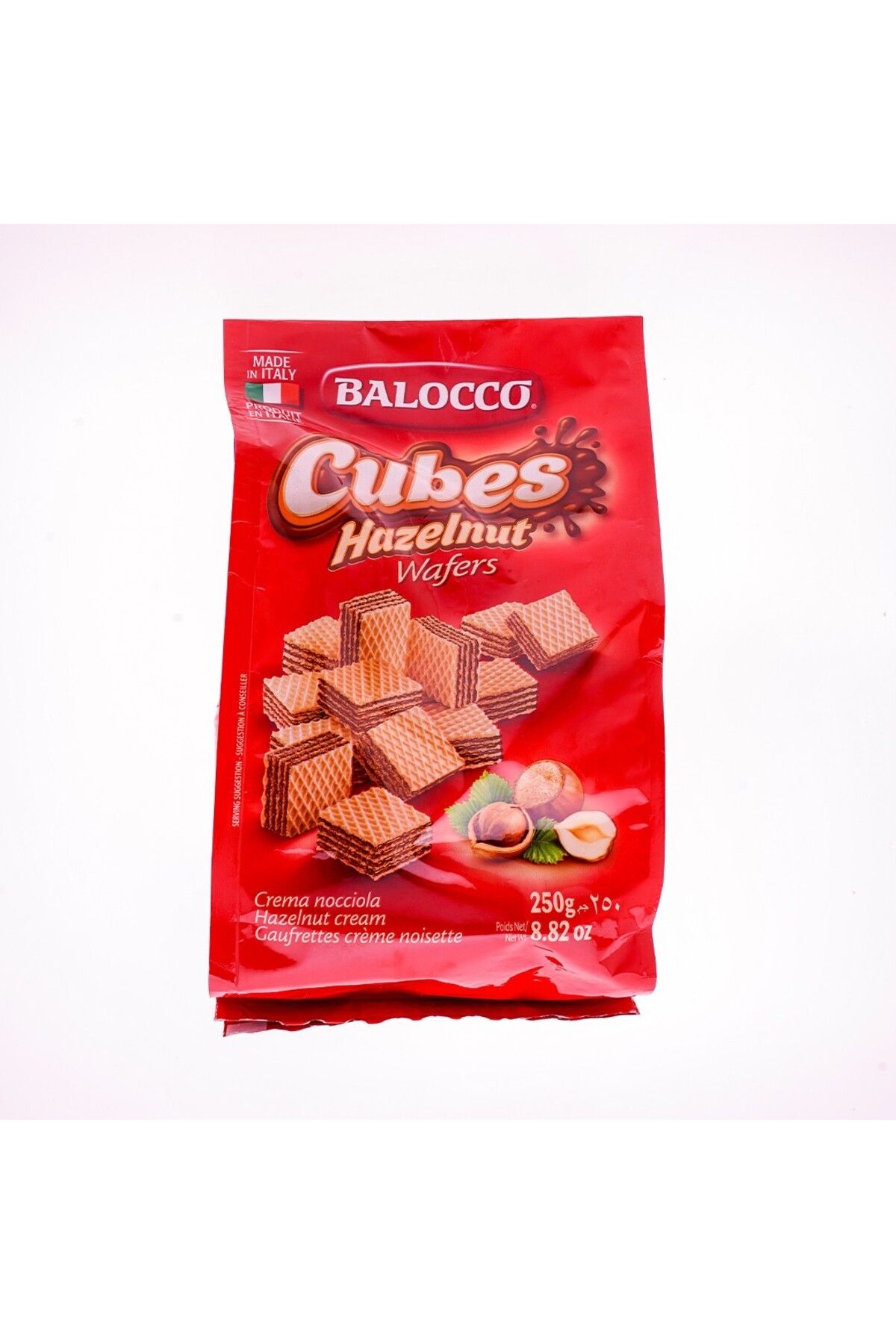 Balocco FINDIKLI KÜP GOFRET 250 GR