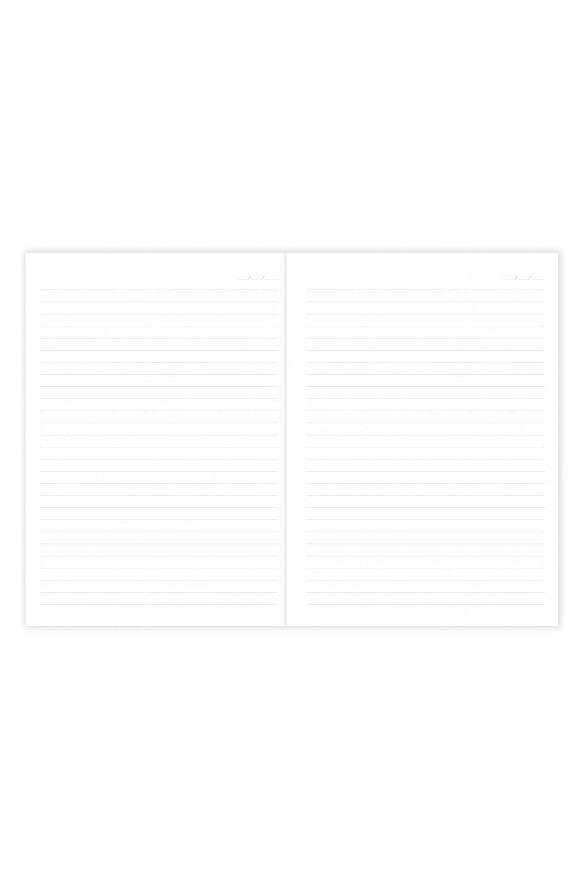 Matt Notebook-A5 15X21 Magnet Cover Notebook Lined 8