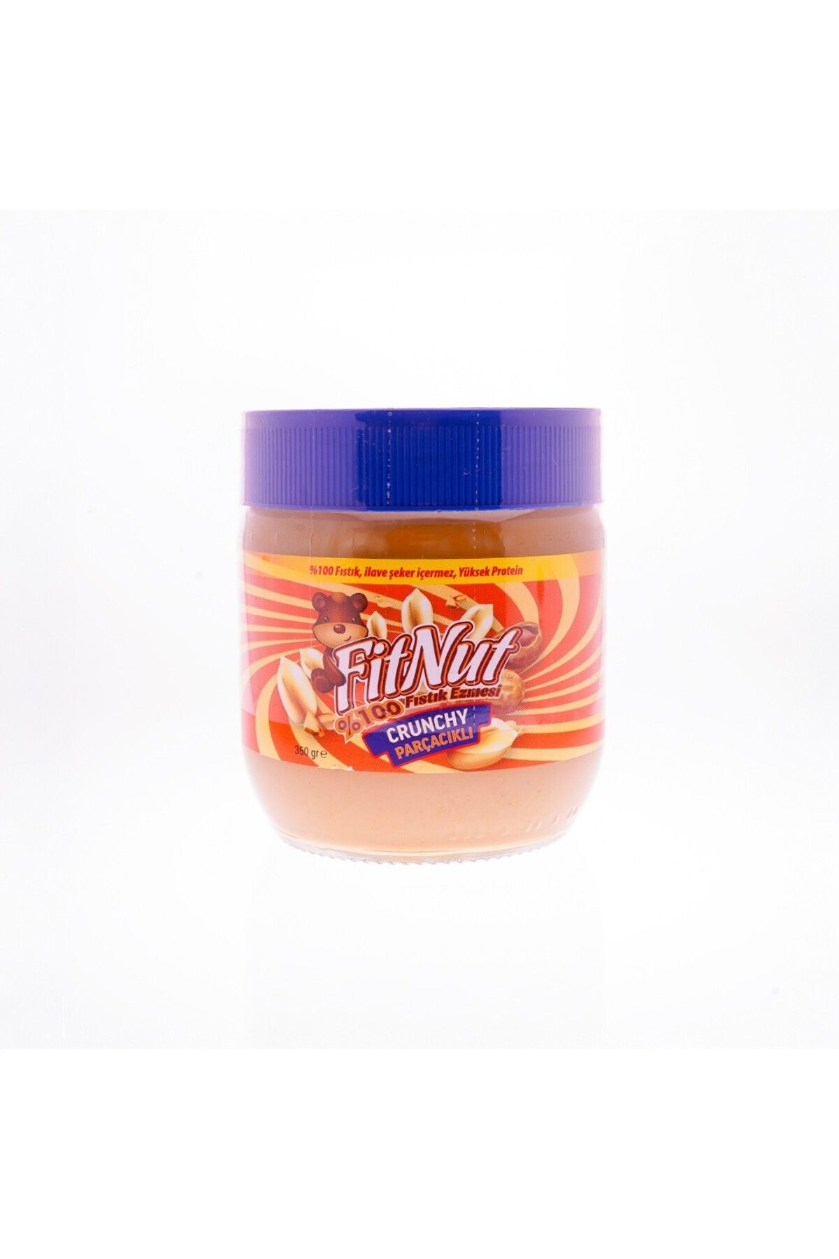 FitNut %100 PARÇACIKLI FISTIK EZMESİ 360 GR