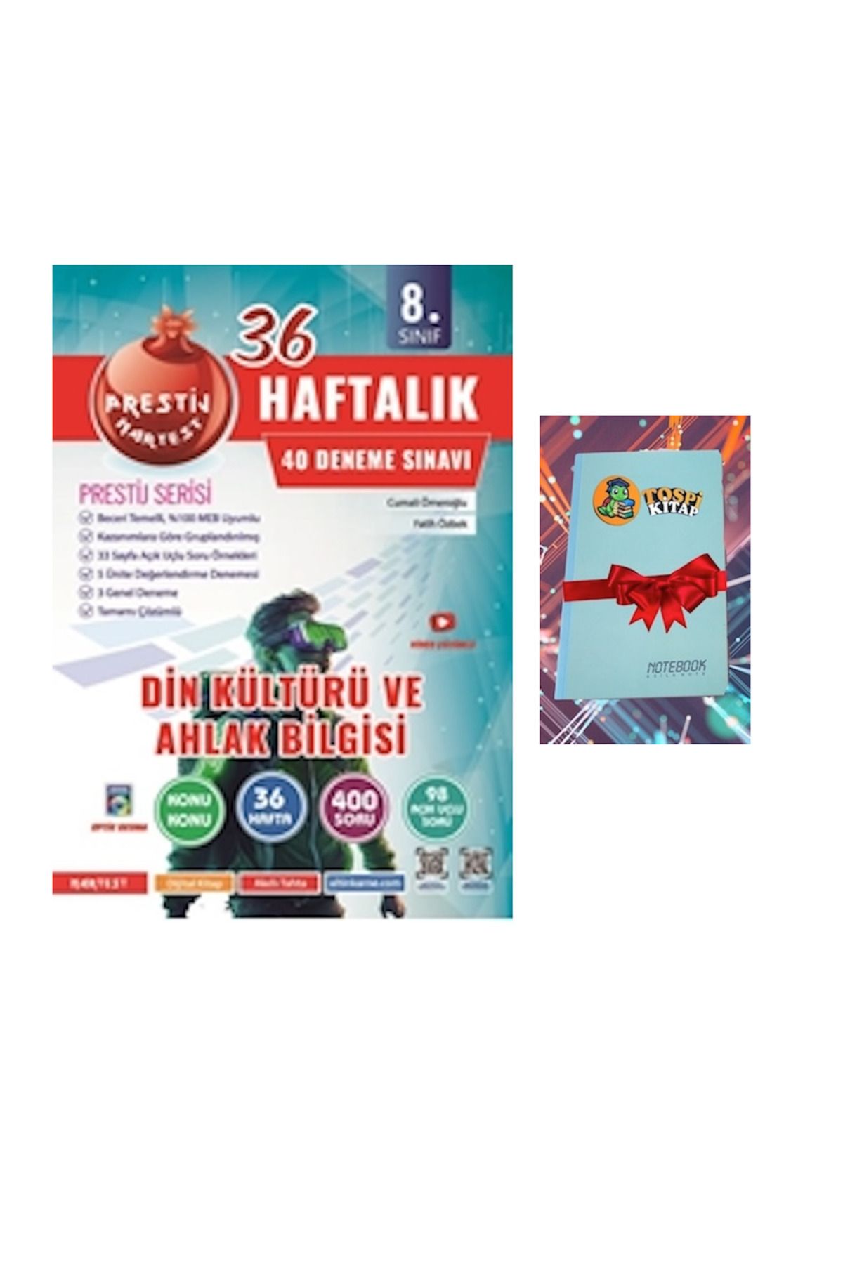 Nartest Yayınları 8. Sınıf Haftalık Din Kültürü Ve Ahlak Bilgisi Denemeleri ( NOT DEFTERİ HEDİYE)