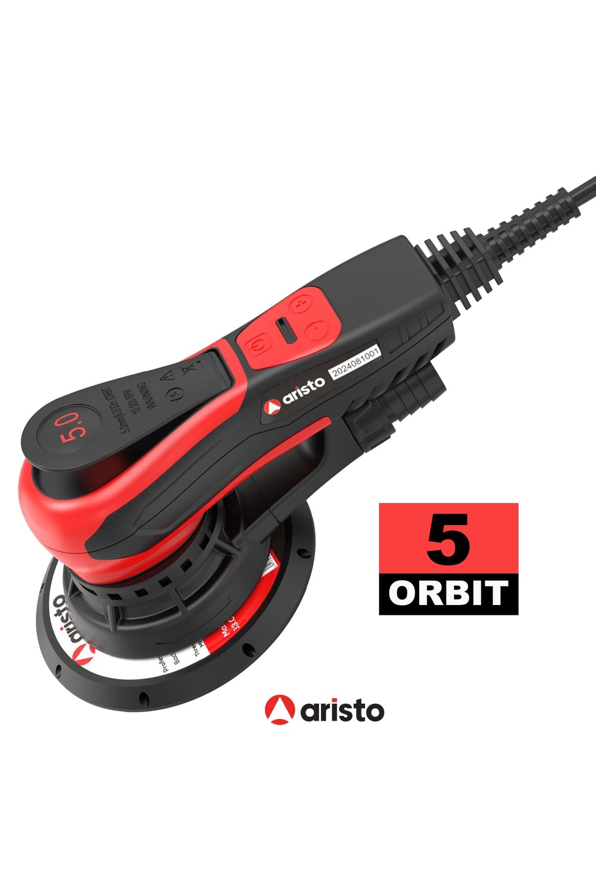 Aristo ES-150CV Elektrikli Orbital Zımpara Makinası 2.5 Orbit
