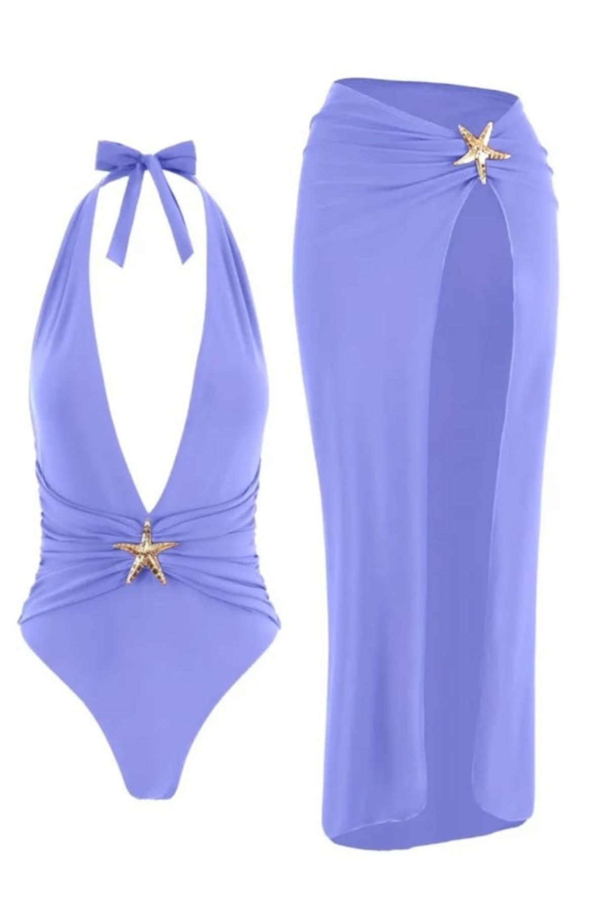 G&H UNDERWEAR Baby Baby Lila Mayo -Pareo Seti