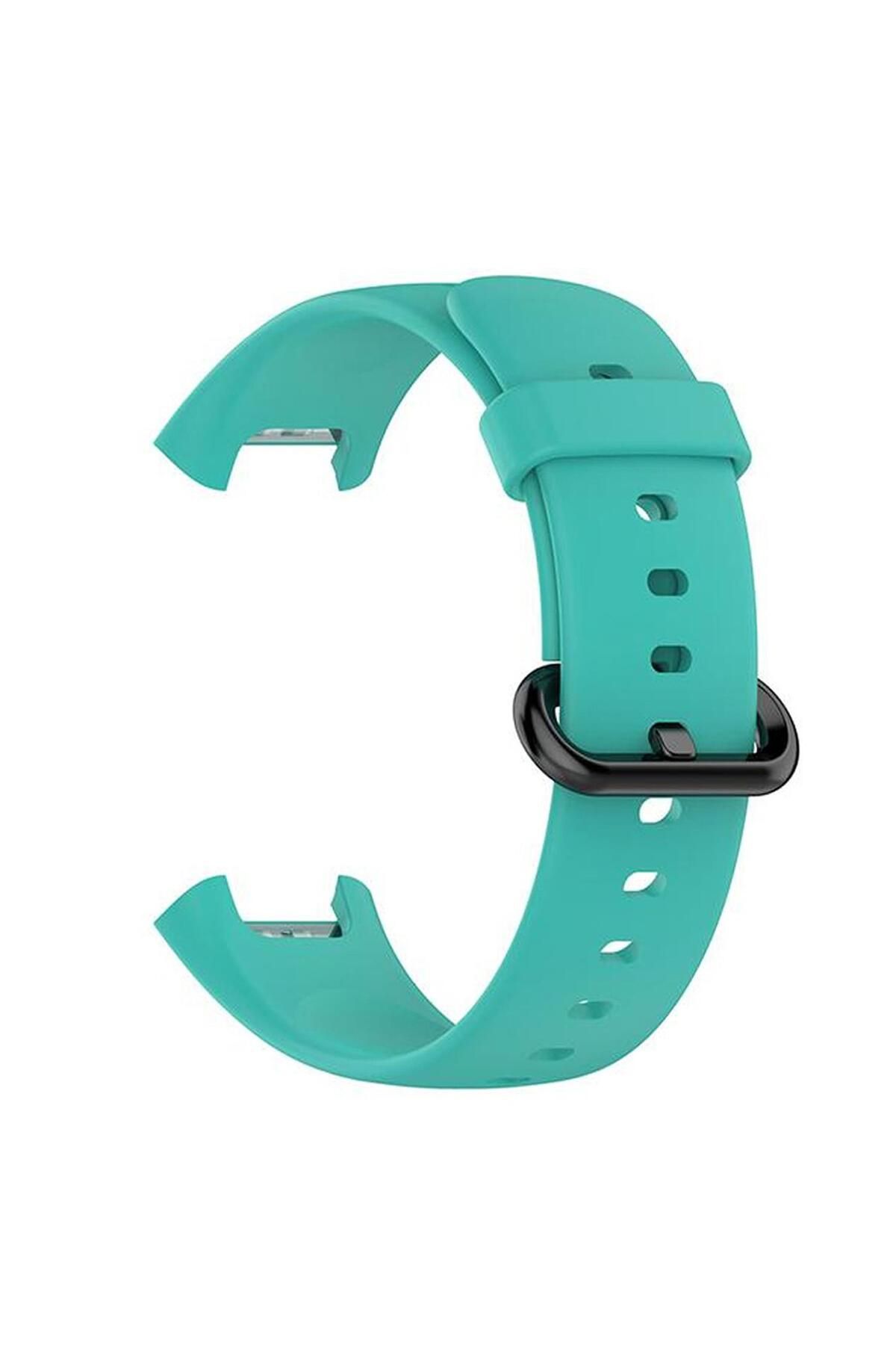 Microsonic Xiaomi Poco Watch Kordon, Silicone Sport Band Su Yeşili