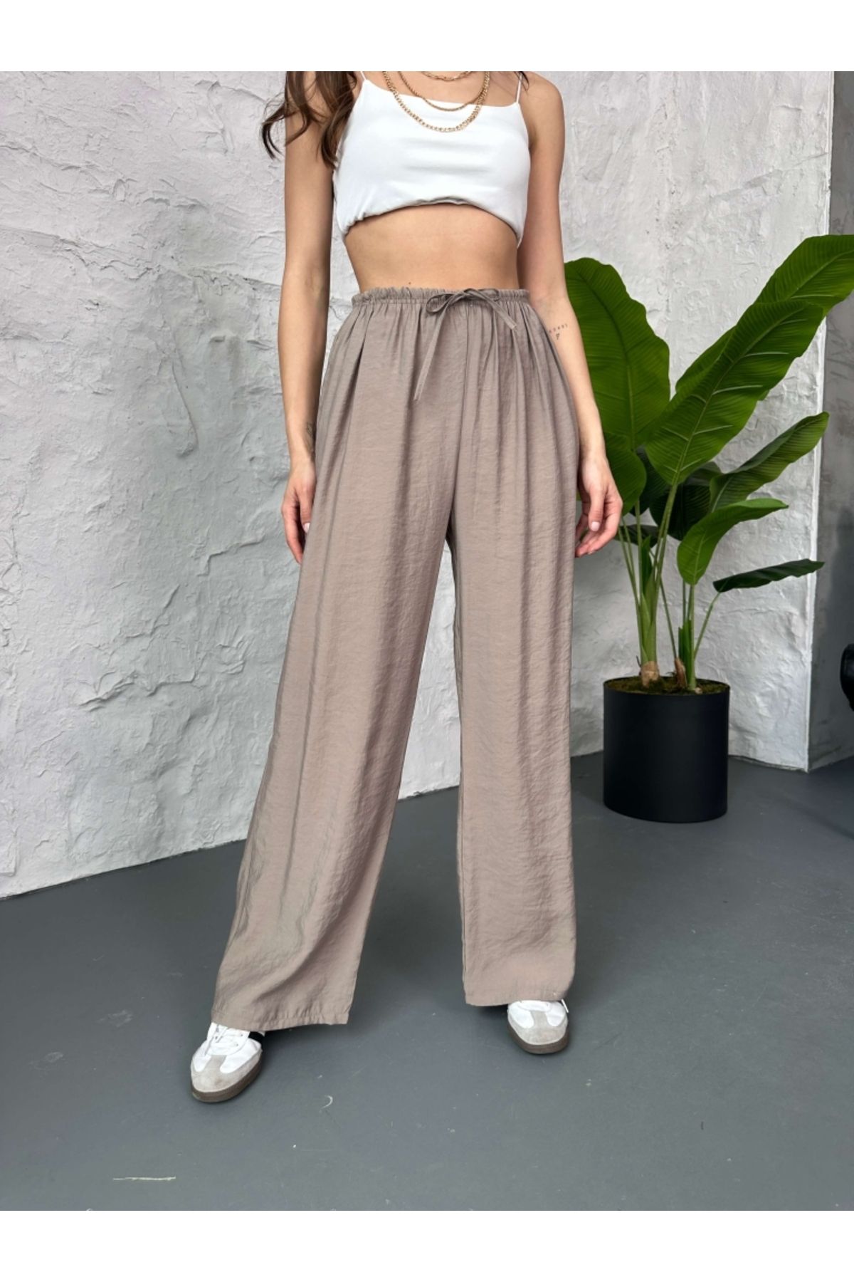 Elif Özbey Butik Vizon Massi Model Pantolon