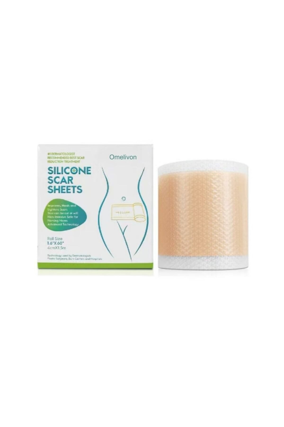 Sprise Pansament Pentru Cicatrici, Plasture Din Silicon - One Size