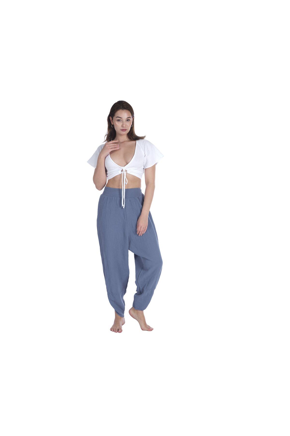 Louis Marie Müslin Gipeli Şalvar Pantalon