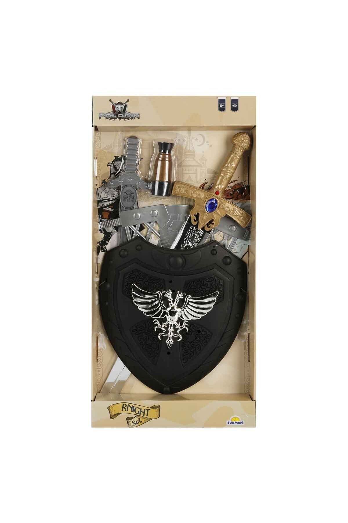 Sunman 9135 SUN-YFN-PAL-ŞÖVALYE SET KALK DÜRB BIÇAK SESLİ ORT KUTU 2A