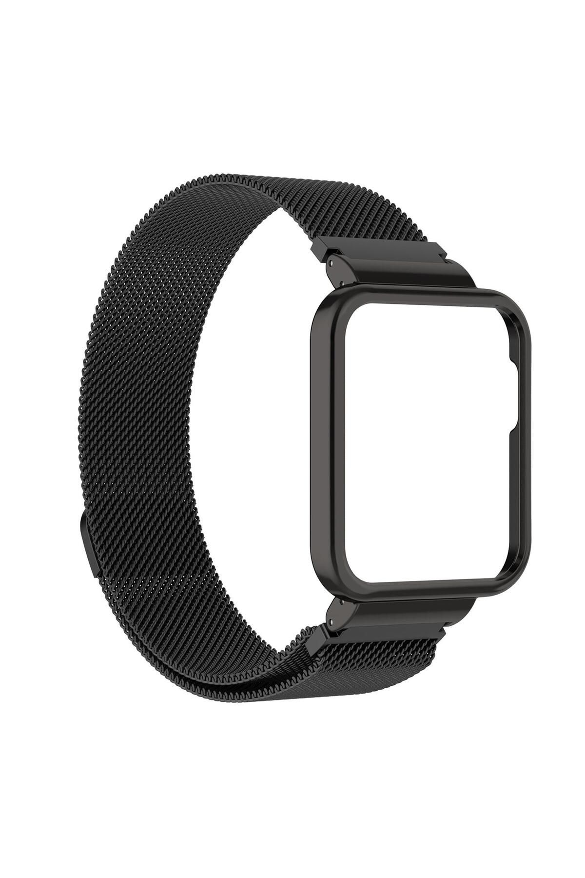 Microsonic Xiaomi Poco Watch Milanese Loop Kordon Siyah