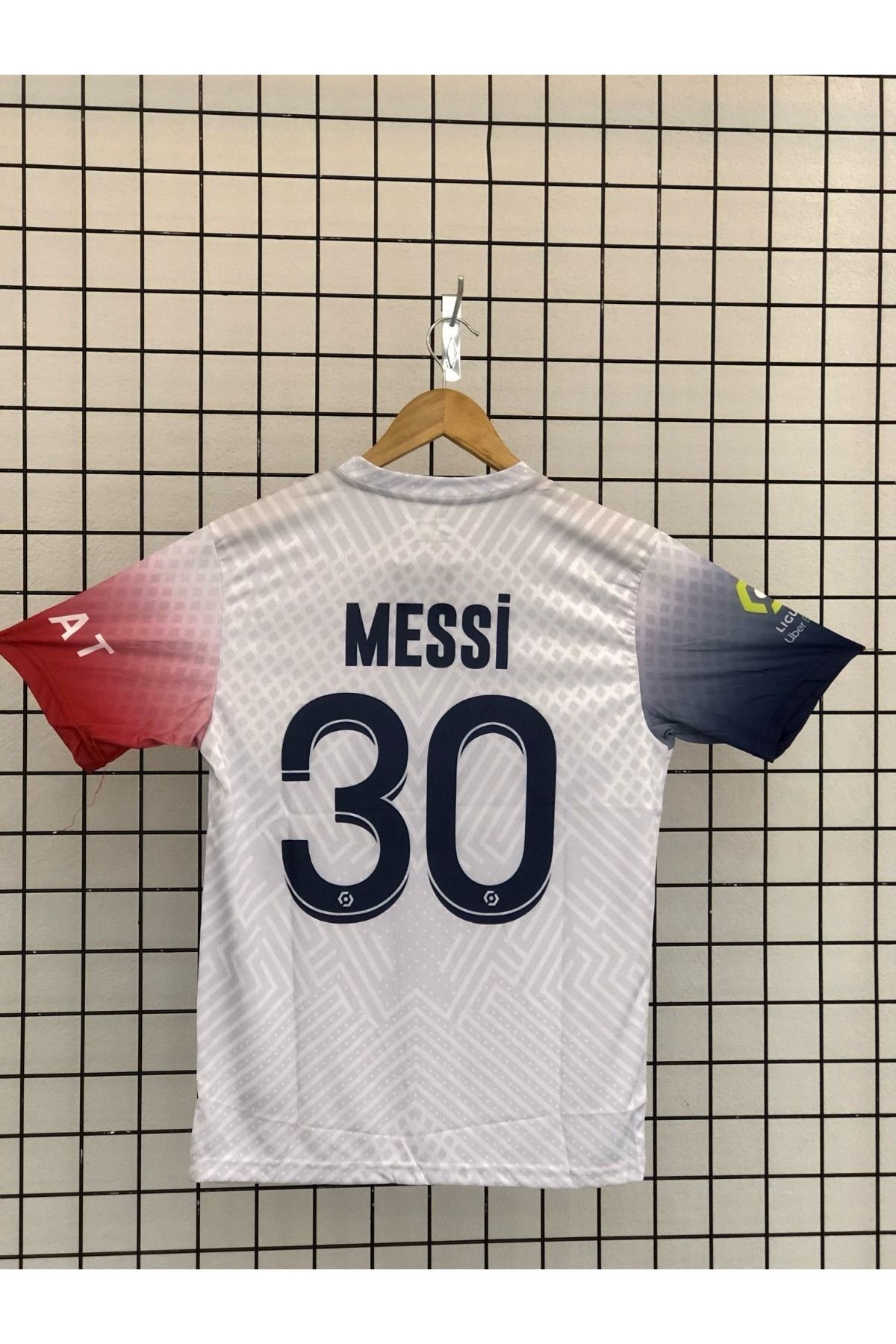 Candy Star PARİS BEYAZ MESSİ KISA KOLU FUTBOL FORMASI