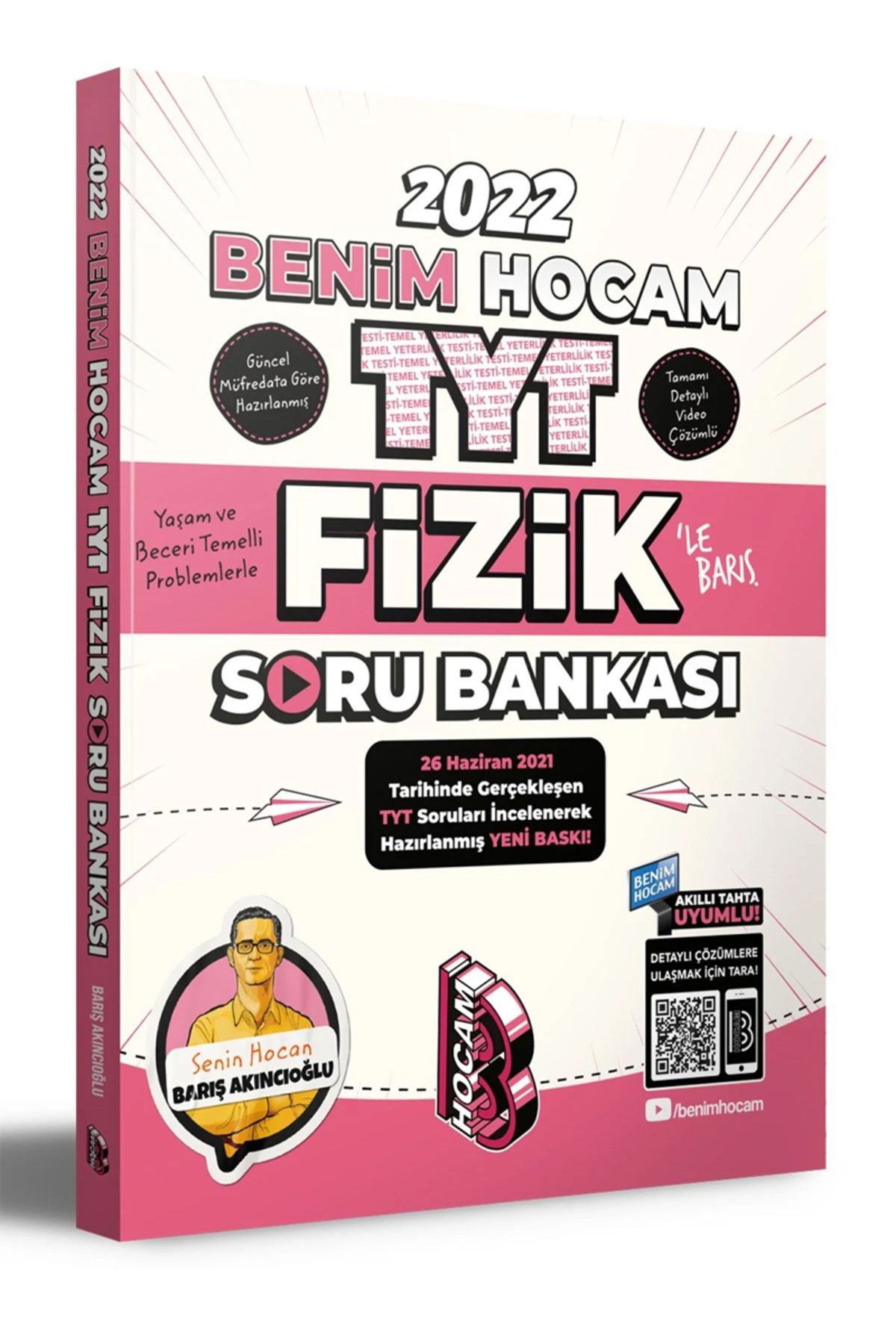 Altınpost Yayınları 2022 TYT Fizik Tamamı Video Çözümlü Soru Bankası