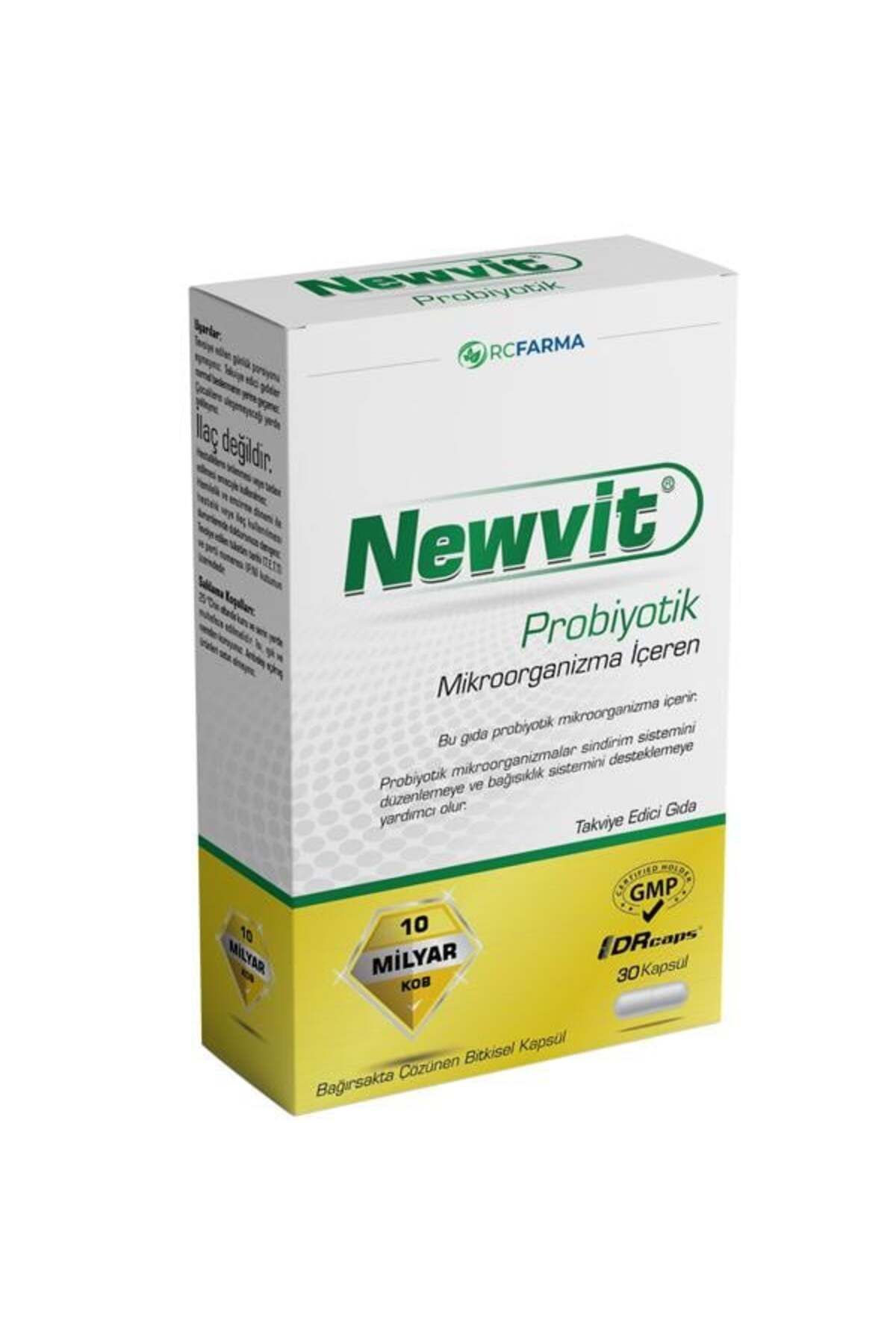 Rcfarma Newvit Probiyotik 30 Kapsül