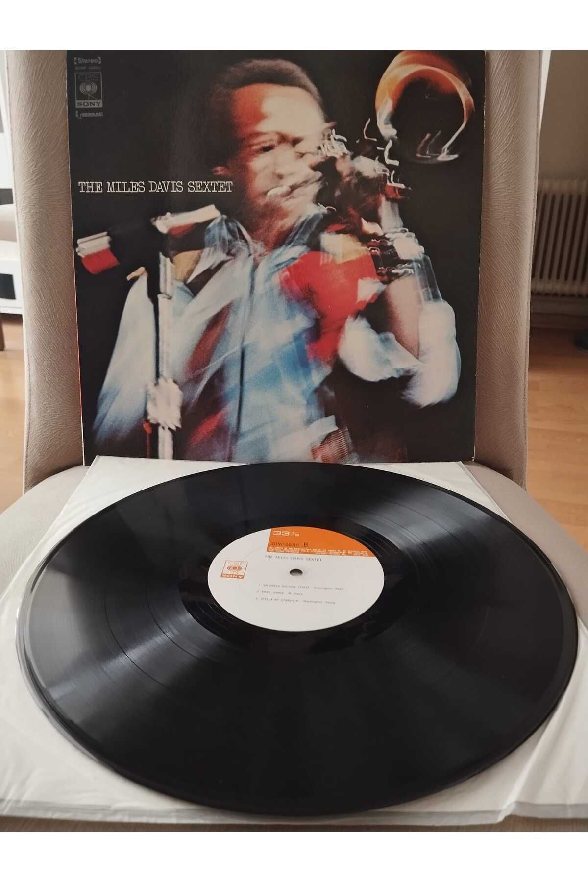Plakperest The Miles Davis Sextet – The Miles Davis Sextet - 1970 Japonya Basım LP Plak -2.EL