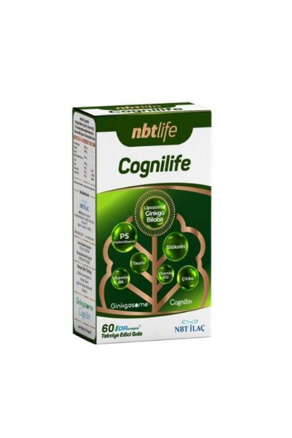 Nbt İlaç NBT Life Cognilife Takviye Edici Gıda 60 Kapsül