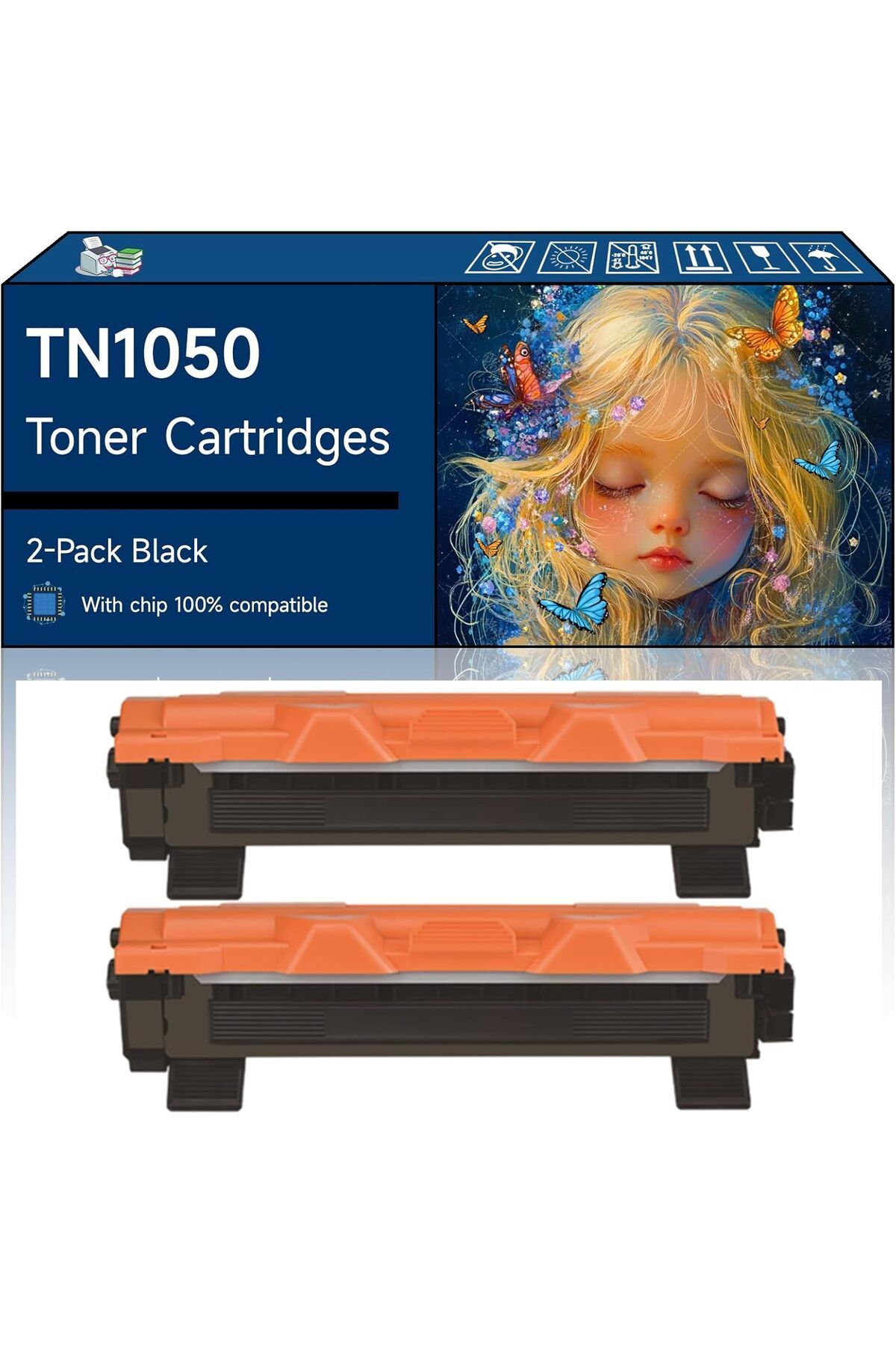 Brother TN1040/1050 MUADİL HL1110..1118/1212 MFC1810../1910 DCP1510..1612 (1.5K) TONER 2ADET