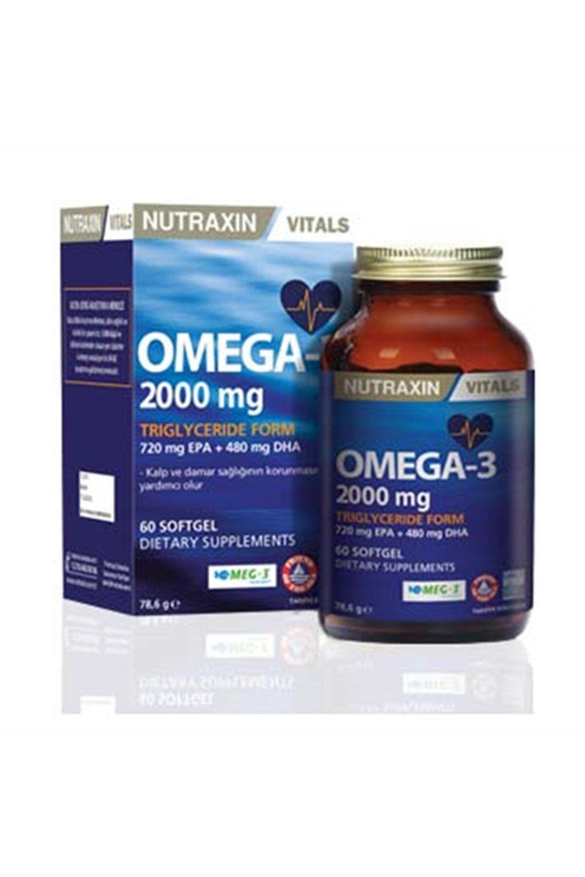 Nutraxin Omega 3 2000 Mg 60 Softgel