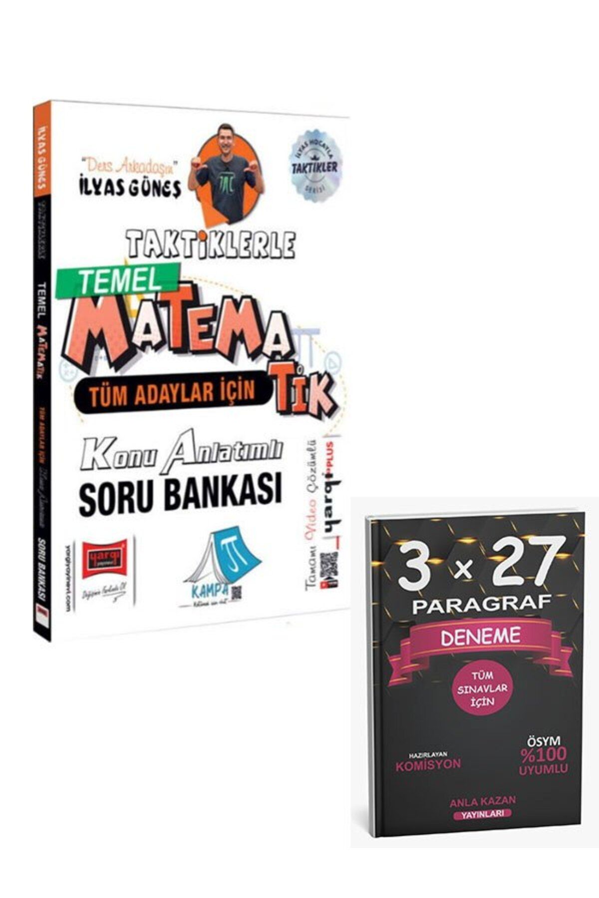 Anla Kazan Yayınları Yargı Yayınları Tüm Adaylar İçin Taktiklerle Temel Matematik Konu Anlatımlı Soru Bankası+AnlaKAzan