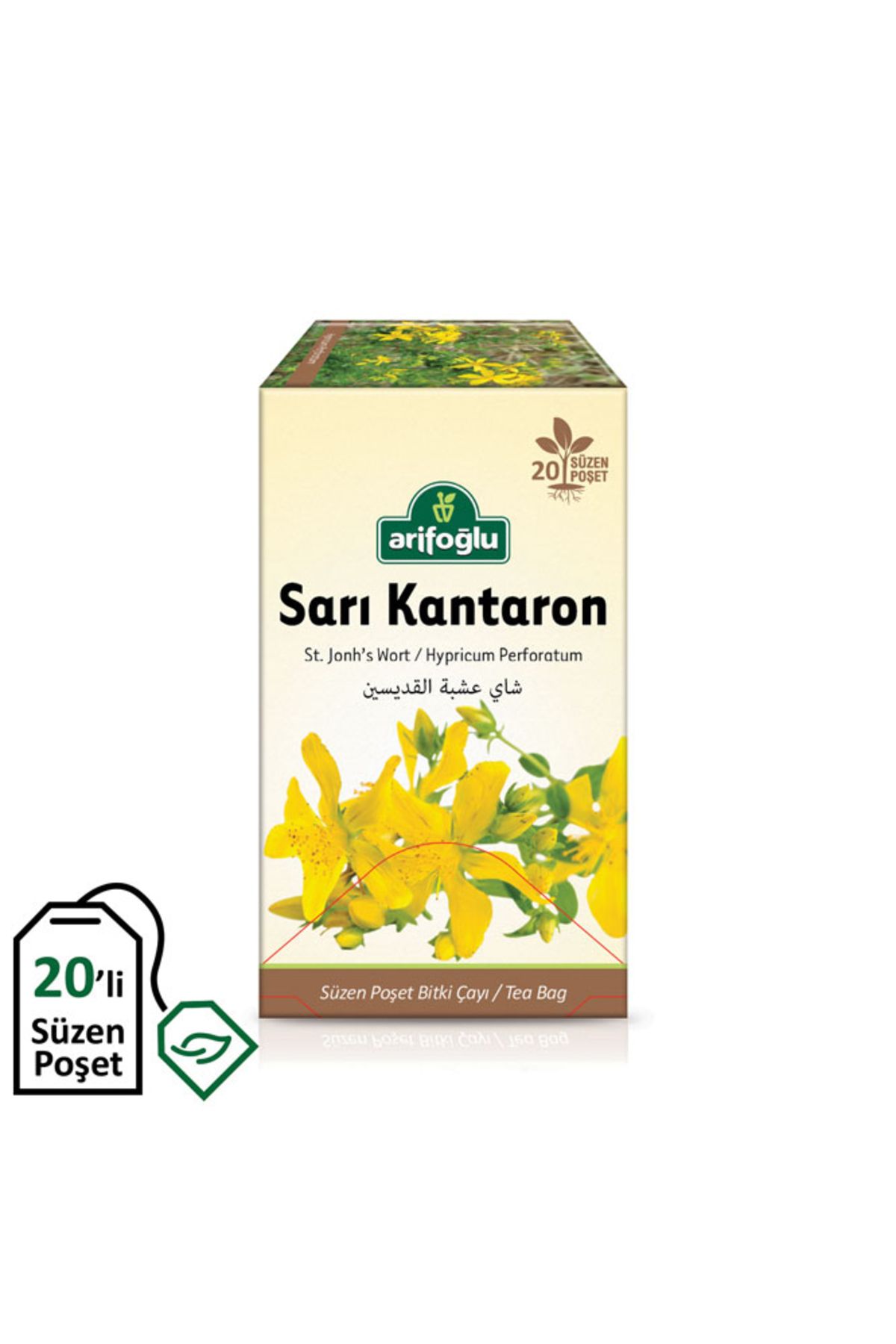 Arifoğlu Sarı Kantaron Süzen Poşet 20li