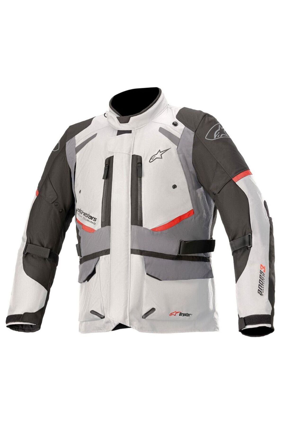 Alpinestars Andes V3 DryStar Korumalı Motosiklet Montu Gri / Siyah