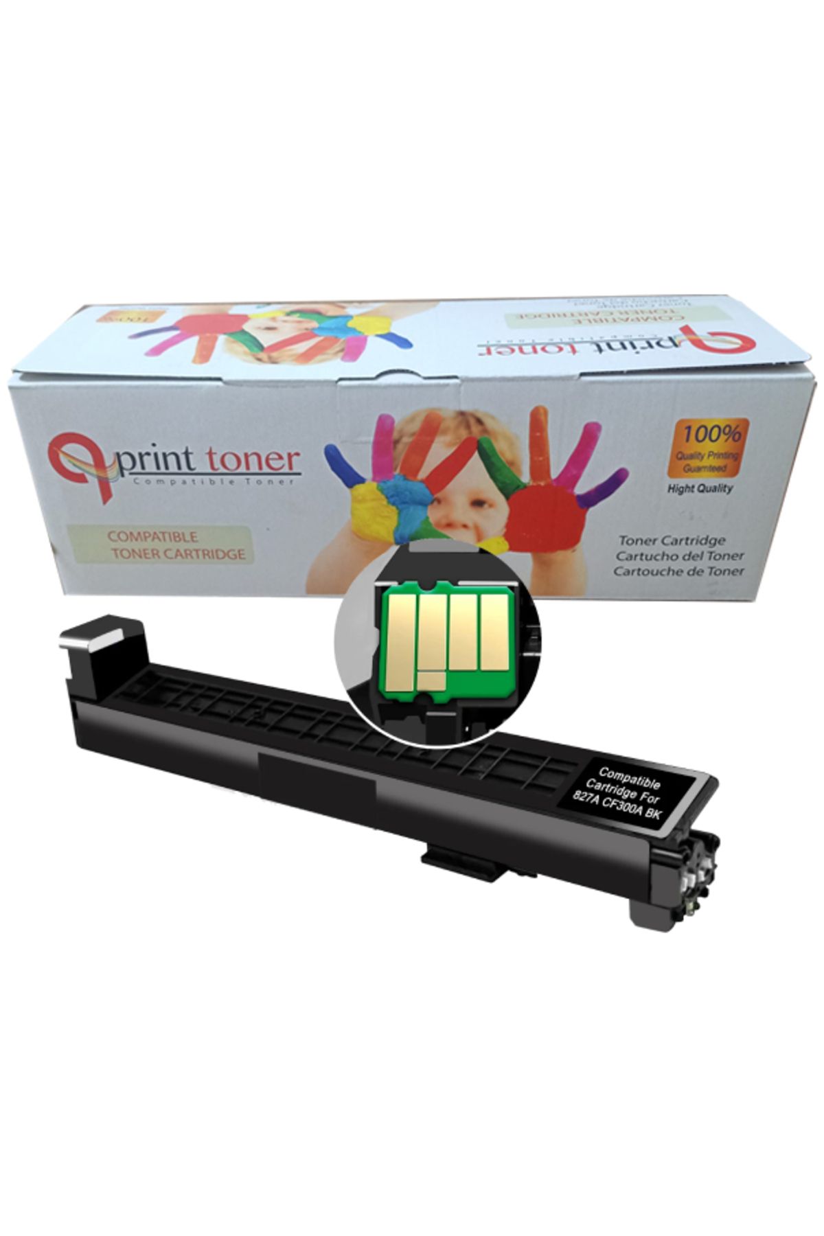 QPRİNT TONER COMPATİBLE TONER QPRİNT TONER HP 827A CF300A SİYAH MUADİL TONER M880z A2W75A A2W76A