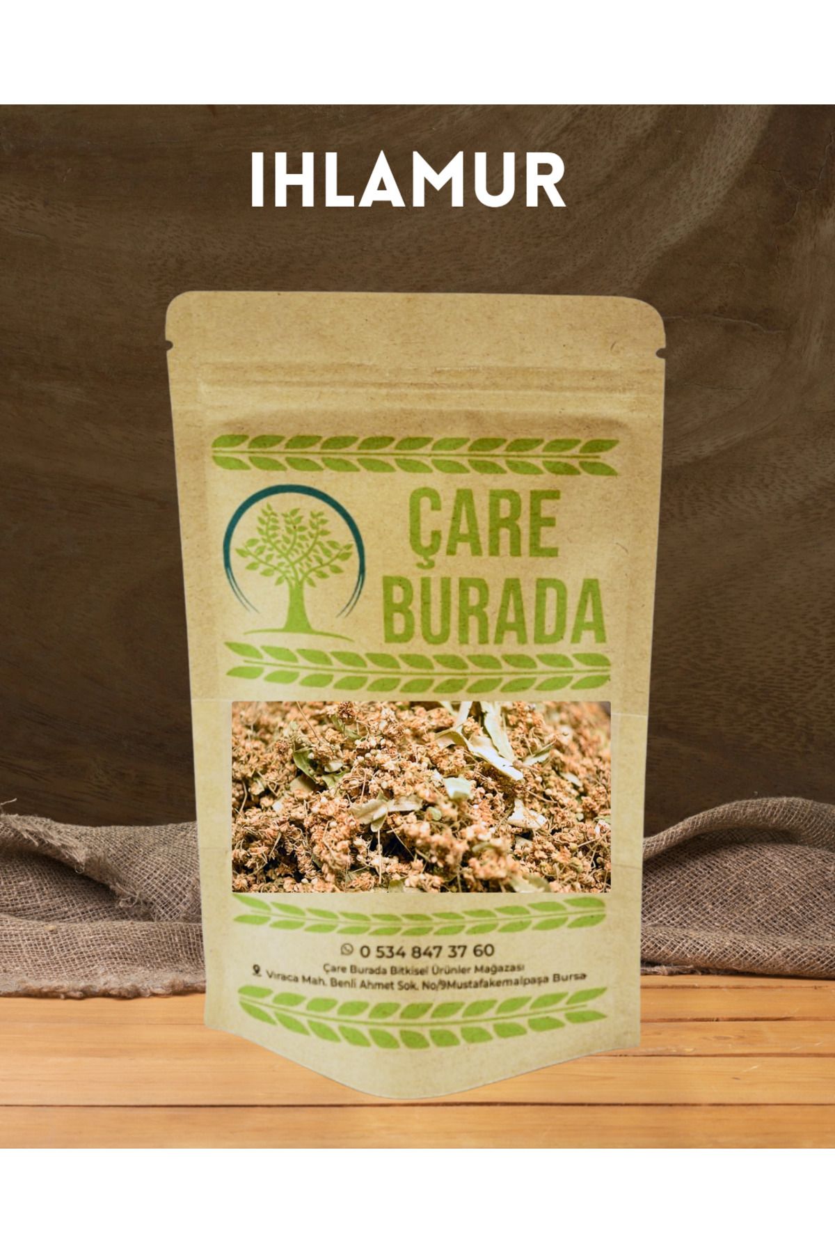Çare Burada Ihlamur 25 Gr (Doğal, Kurutulmuş, Elenmiş, Katkısız)