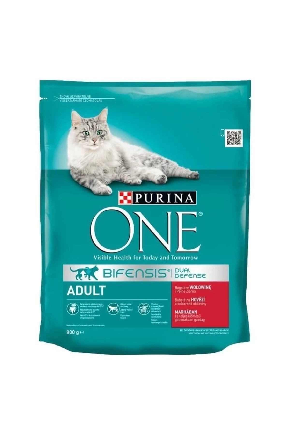 No8 Home Purina One Sığır Etli Yetişkin Kedi Maması 800 Gr