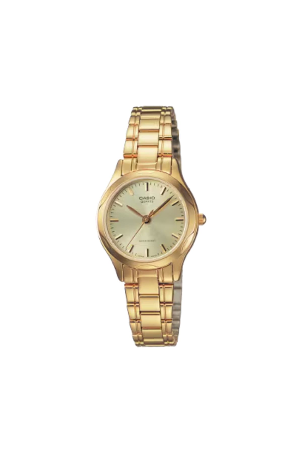 Casio-CASIO Women's Analog Gold Dial Watch - LTP-1275G-9A 1