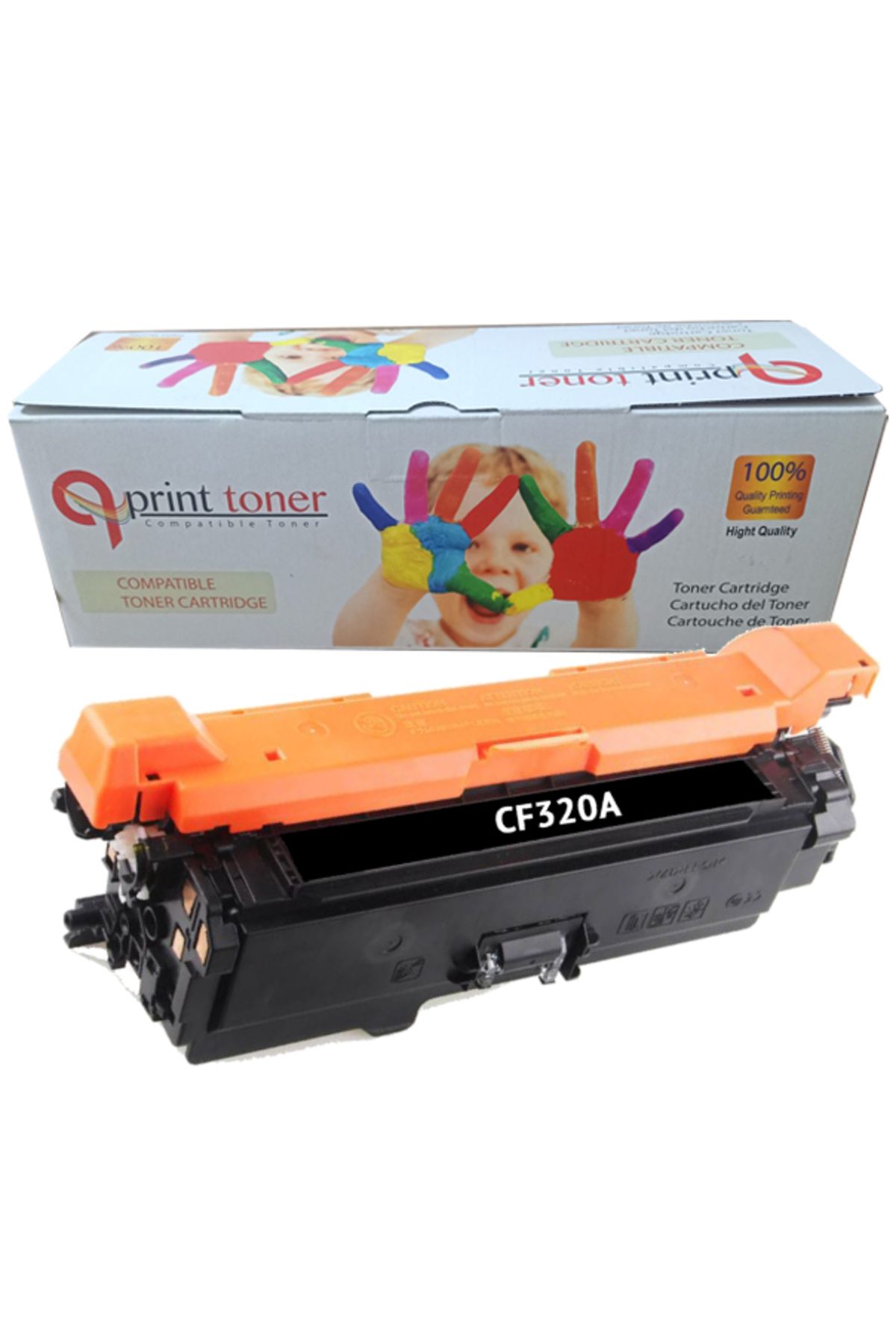 QPRİNT TONER COMPATİBLE TONER QPRİNT TONER HP 652A CF320A SİYAH MUADİL TONER M651dn M680dn CZ248A CZ249A CZ250A CZ256A CZ257A