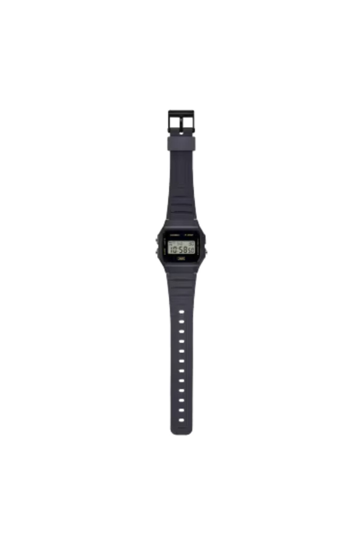 Casio-CASIO Unisex's Digital Black Dial Watch - F-91WB-8ADF 2