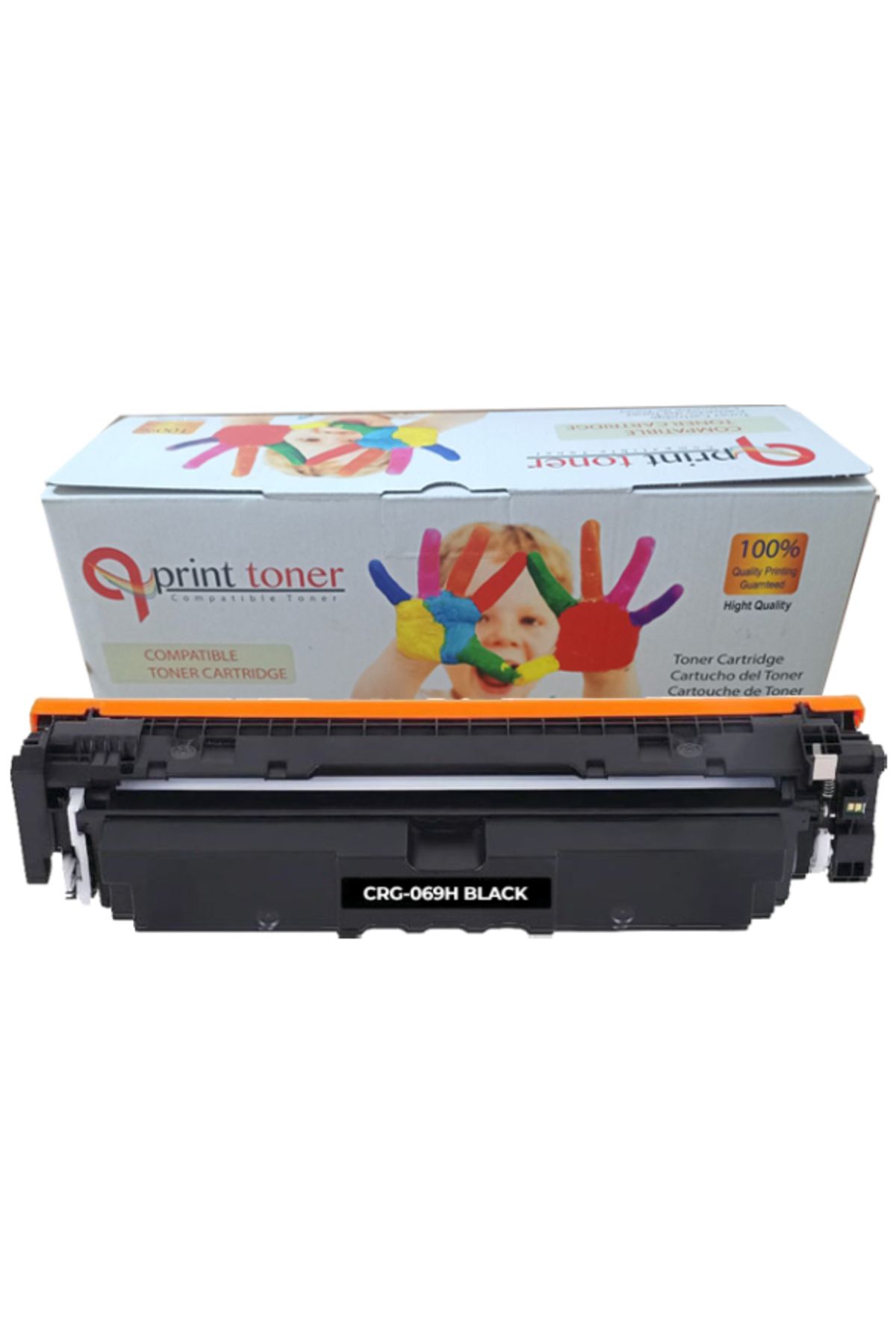 QPRİNT TONER COMPATİBLE TONER QPRİNT TONER CANON CRG 069H SİYAH MUADİL TONER ÇİPLİ YÜKSEK KAPASİTE LBP673 MF752 MF754