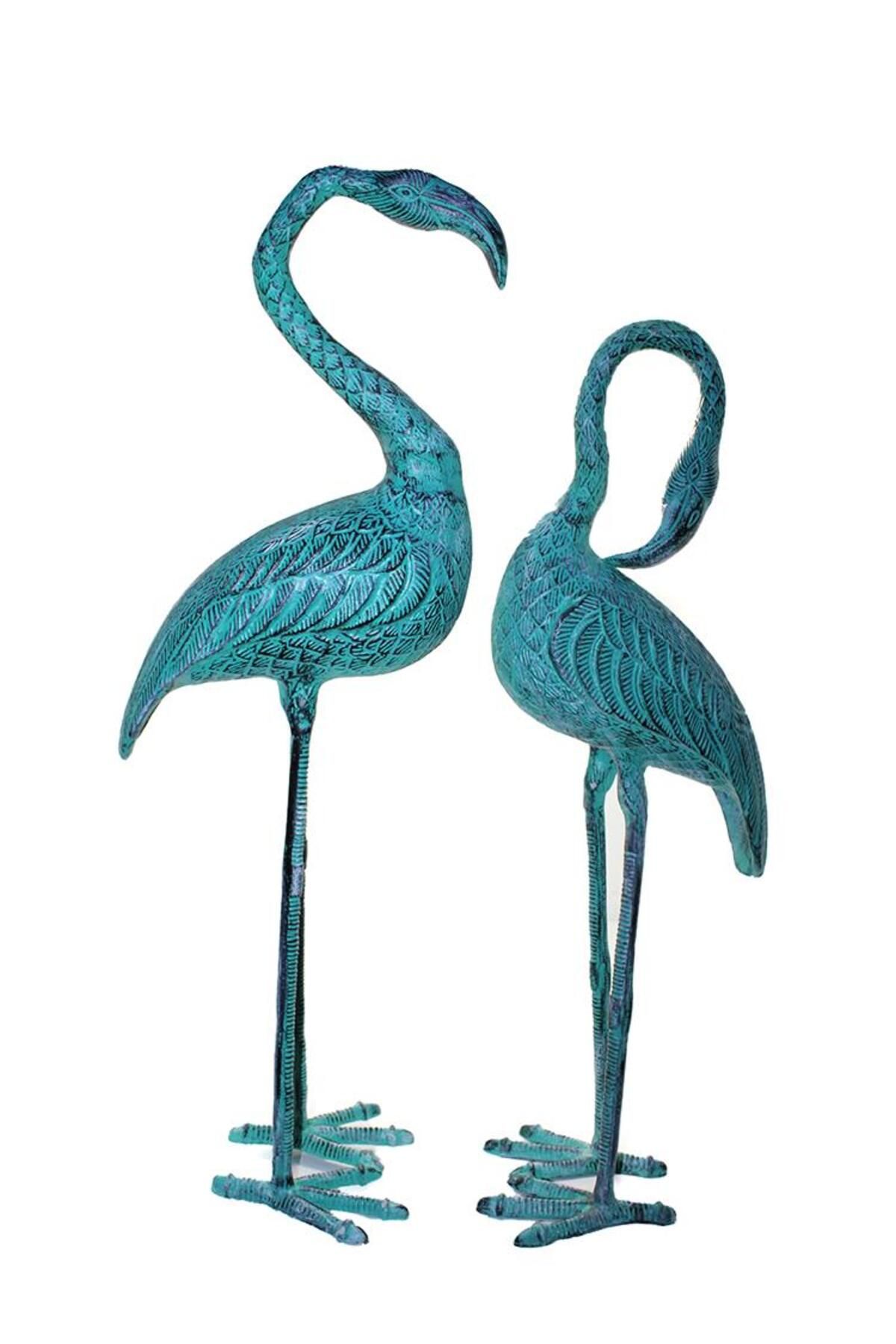 supertrend Süpertrend Metal İkili Flamingo Seti 86-78 Cm KSK494