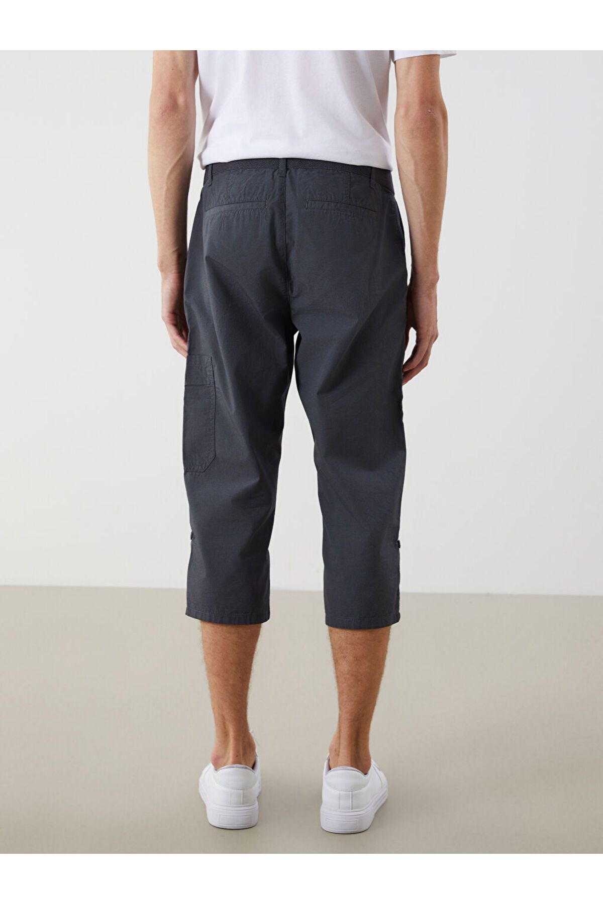LC Waikiki-Sparkling Selections from Shining Store |   Beige Standard Fit Men's Roller Shorts 4