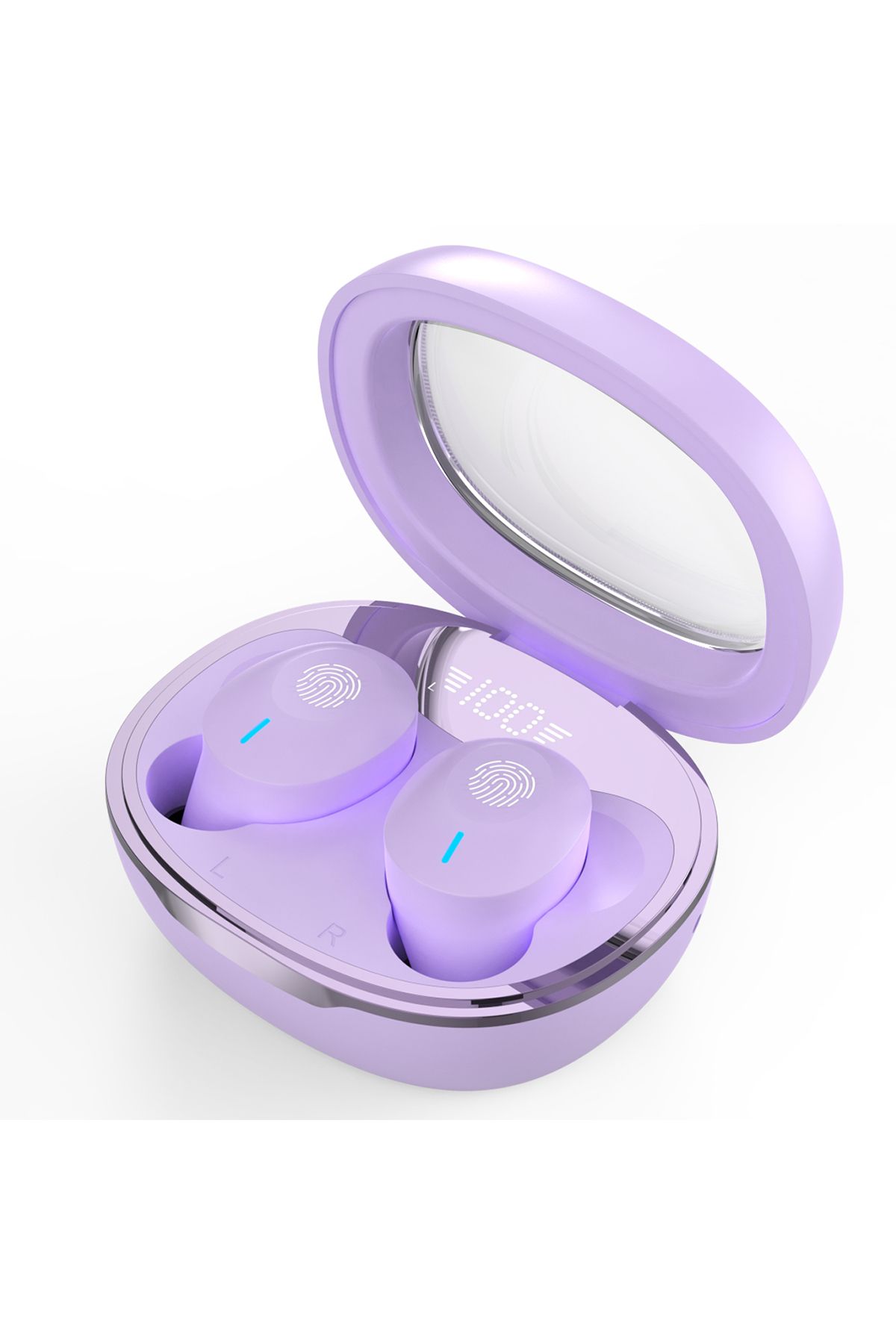 Tinklu-Casti Wireless Bluetooth, Fara Fir, In Ear, Control Touch, Tactil, Bluetooth 5.3, Mov 7