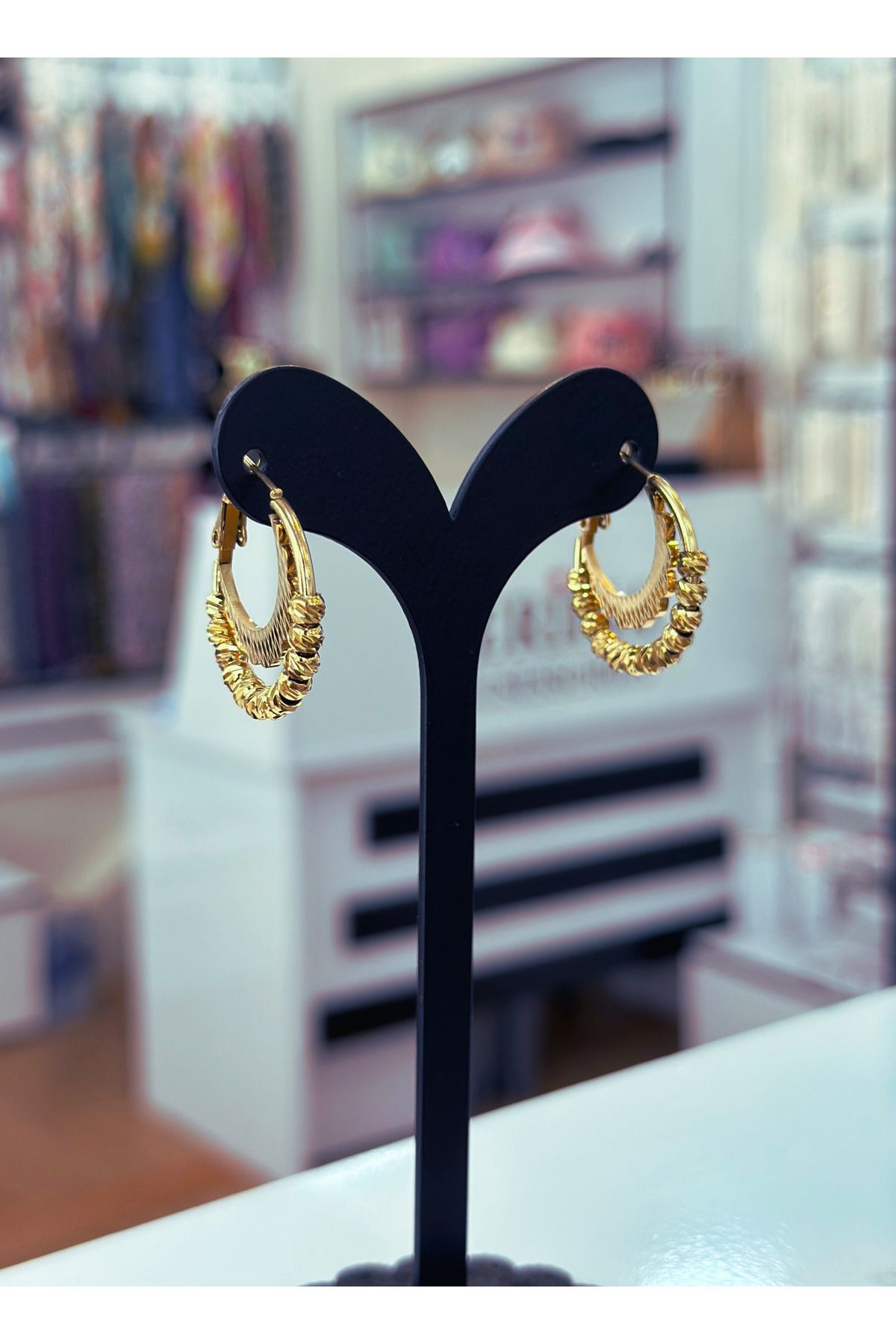 FERİHA DESING 🌀 Çelik Küpe | Parlaklıkta Zirve | Her Kombine Uyar 🌀