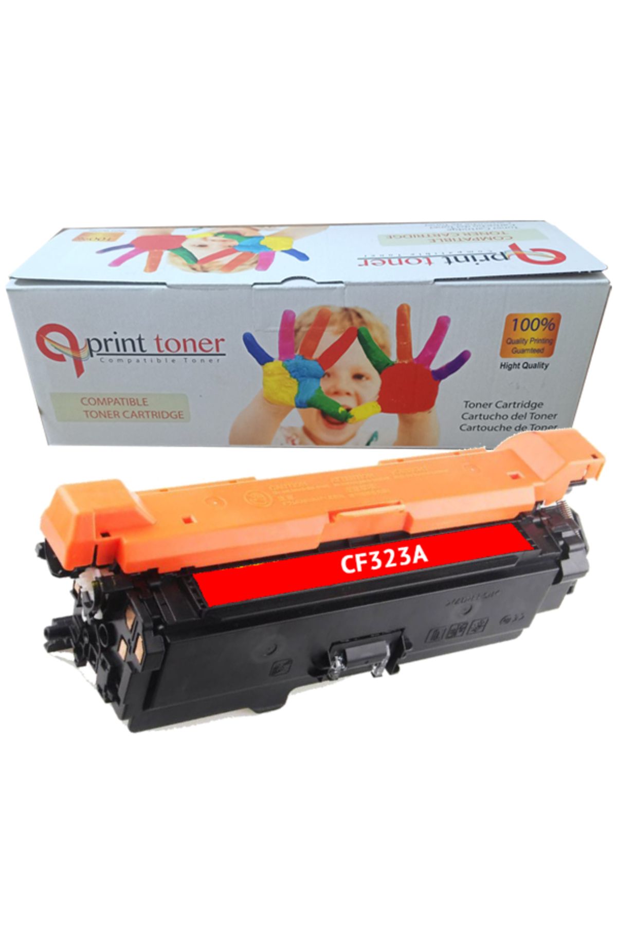 QPRİNT TONER COMPATİBLE TONER QPRİNT TONER HP 652A CF323A KIRMIZI MUADİL TONER M651dn M680dn CZ248A CZ249A CZ250A CZ256A CZ257A