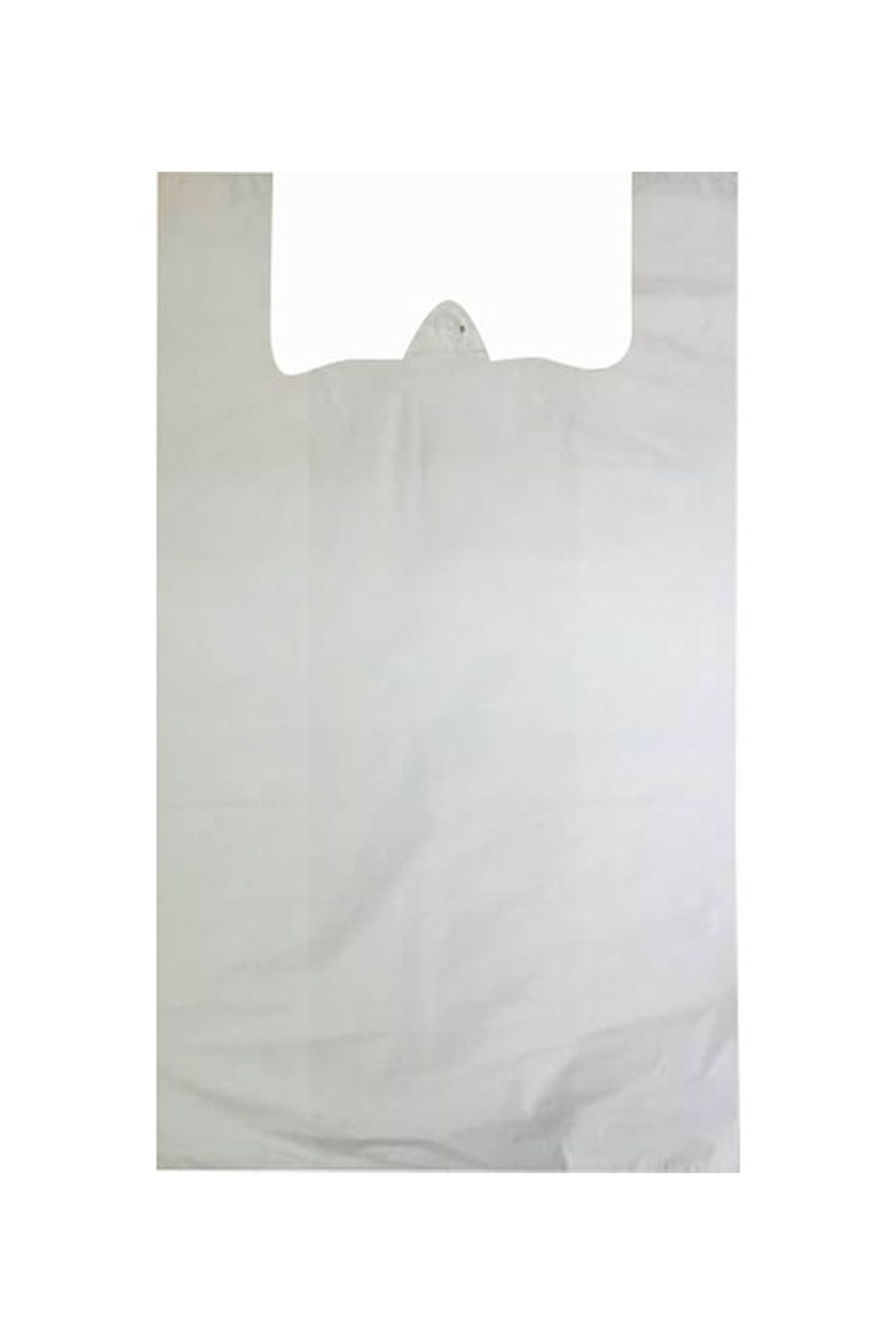 Serero Beyaz Atlet Poşet Küçük Boy 25x45 cm Takriben 110 Adet 1 Kg