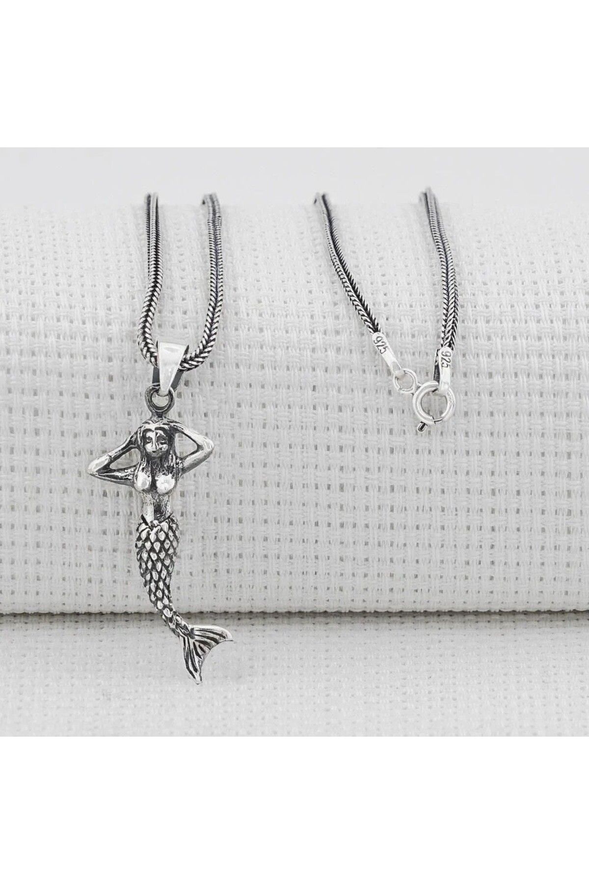shop Deniz Kızı 925 Ayar Gümüş Erkek Kolye