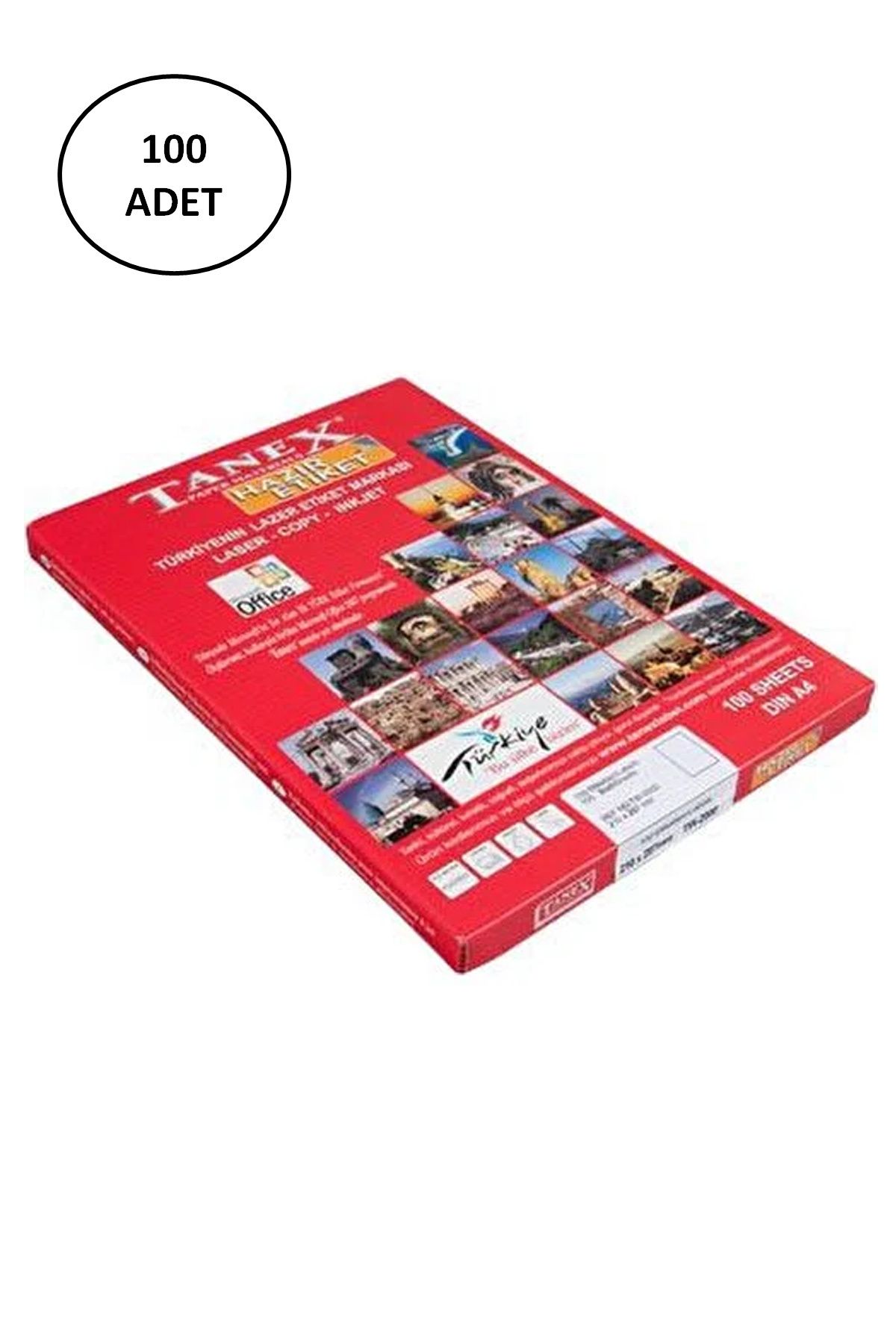 Serero Tanex Tw-2069 Lazer Etiket 210X29 Mm 100 Lü