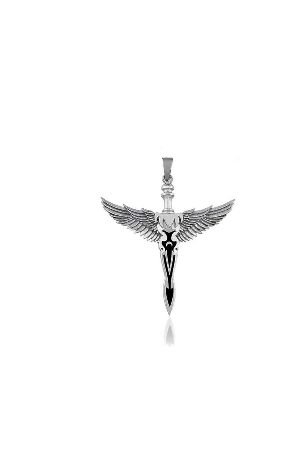 shop Kanatlı Tasarım 925 Ayar Gümüş Erkek Kolye Ucu