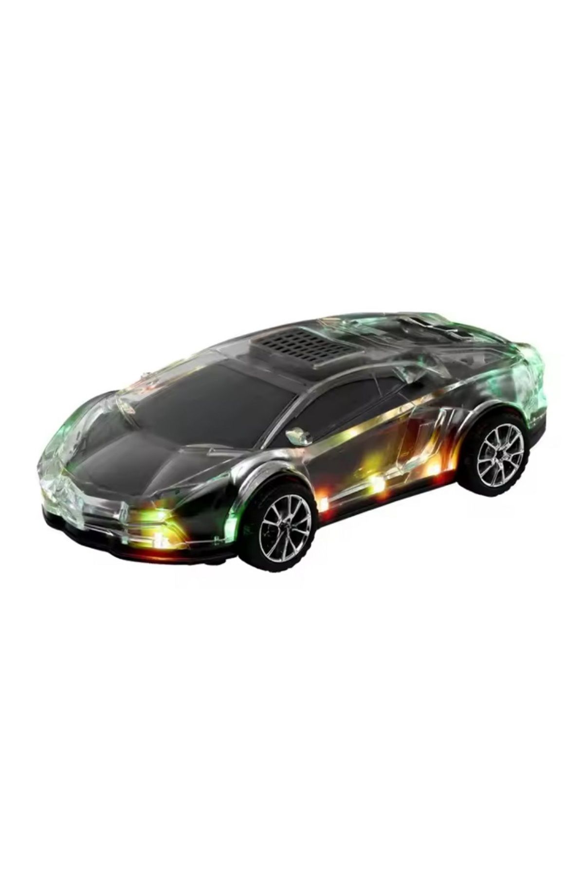 ROSEPREMİUM Wster WS-980BT Lamborghini Araba Radyolu Bluetooth Hoparlör Siyah