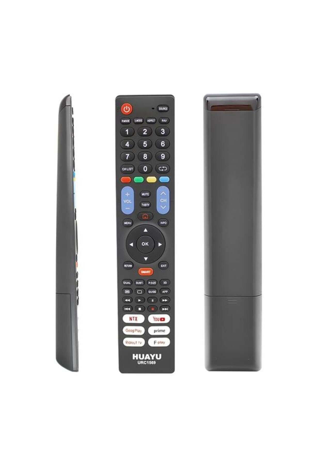 TimeStart -URC1569 Netflix-YouTube-Prime Video-Google Play Tuşlu 7in1 Universal Lcd Led Tv Kumandası