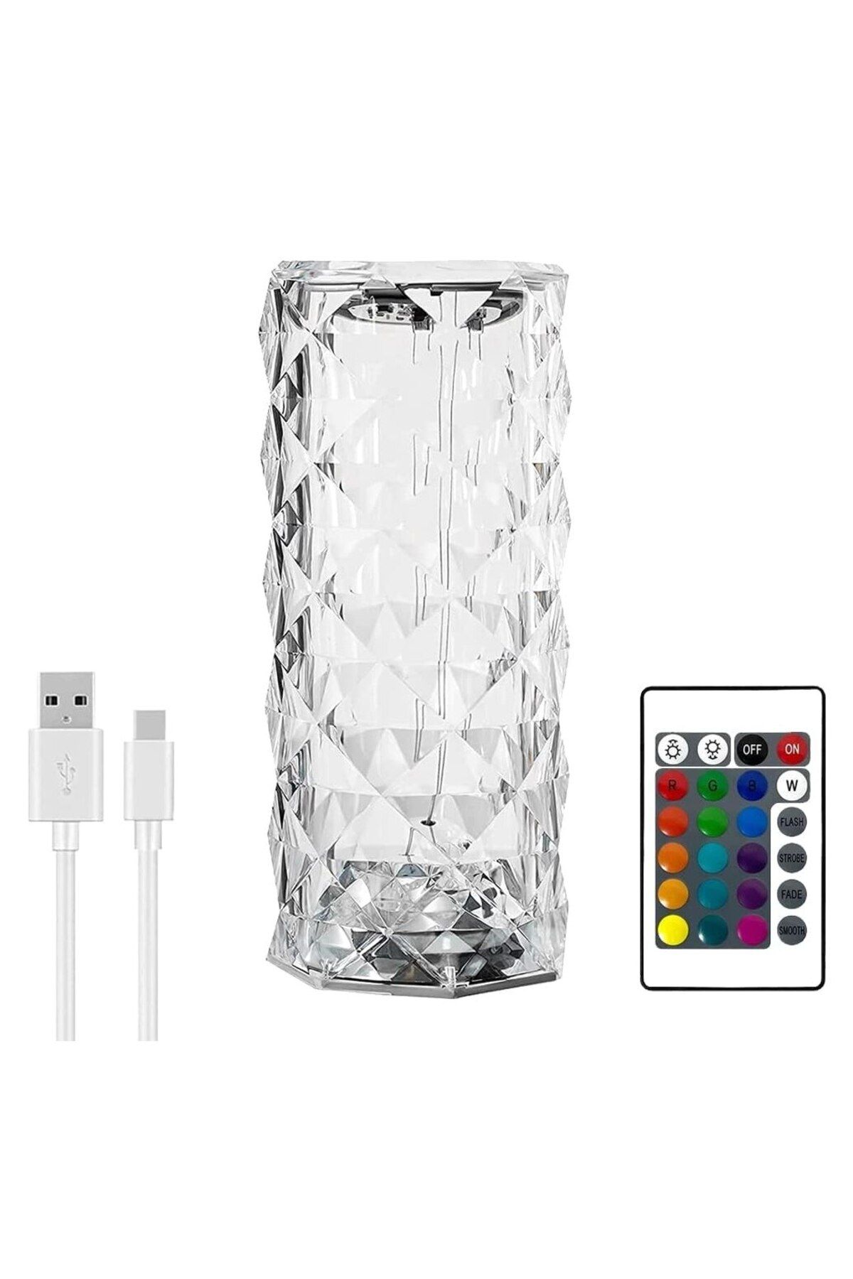 HOZRO-SELLING DEPOT LED ambient lamp, with remote control for office, Touch Control, 16 Il Modes 4