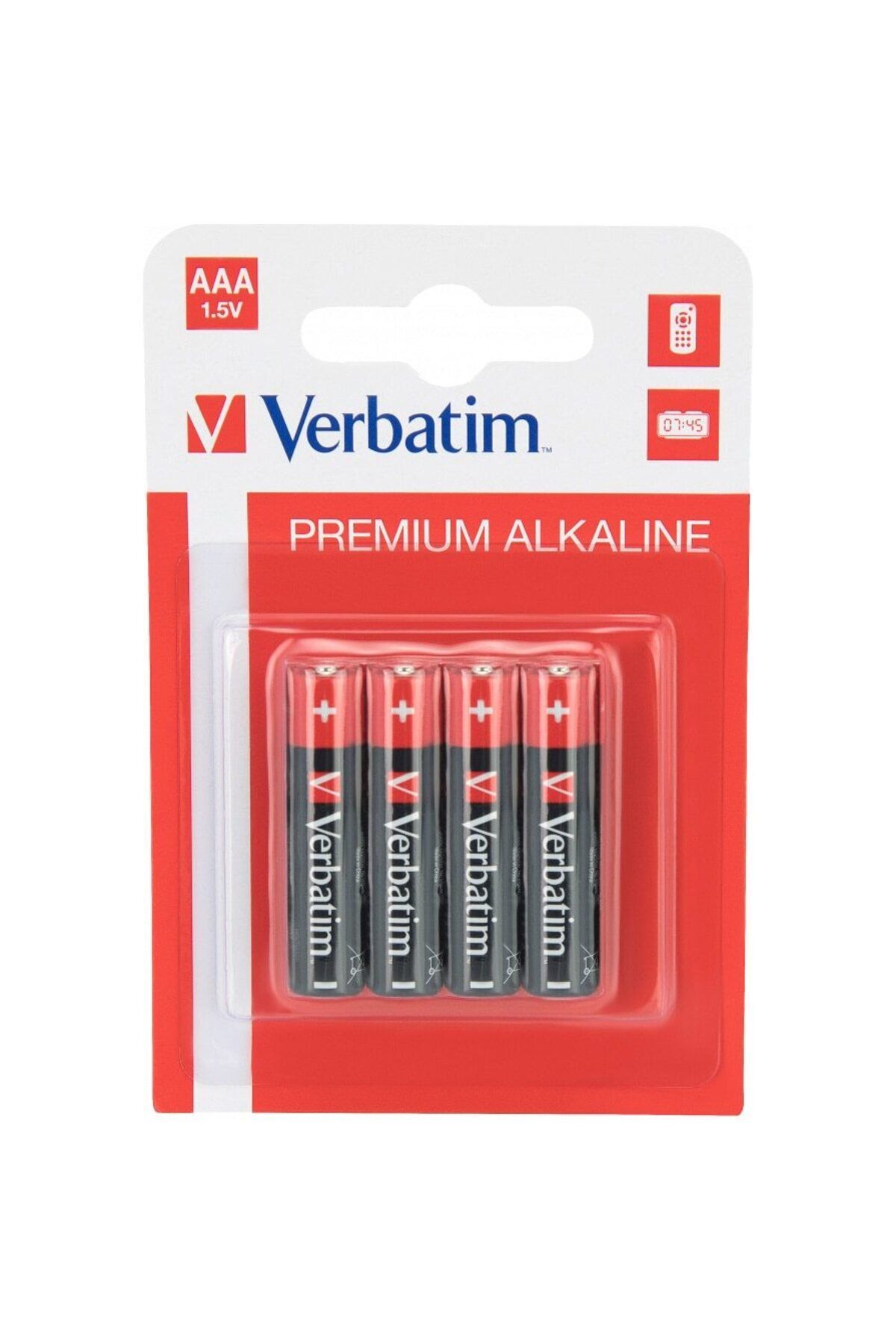 Verbatim - Set 4 Baterii Alcaline Aaa - One Size