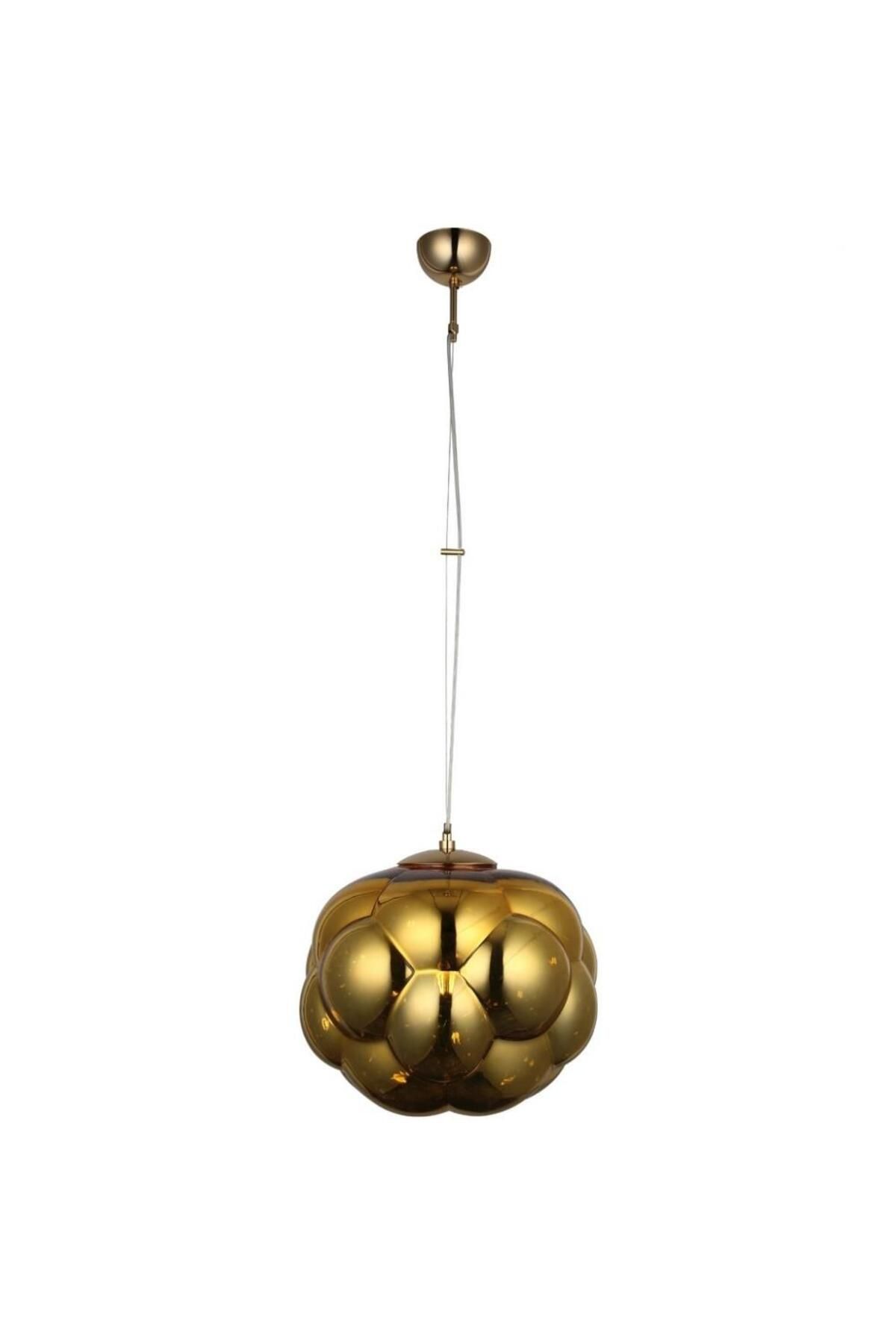 LUCEA BOBO ALTIN TEKLİ AVİZE 35CM