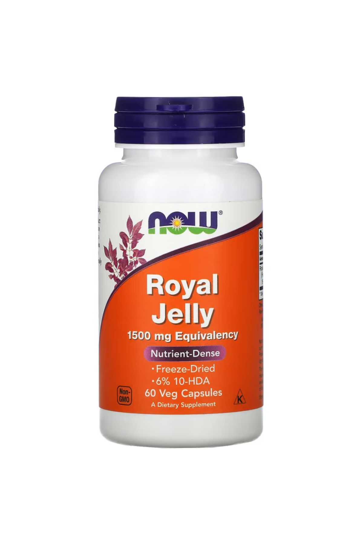 Now Foods , Royal Jelly, 1,500 mg, 60 Veg Capsules