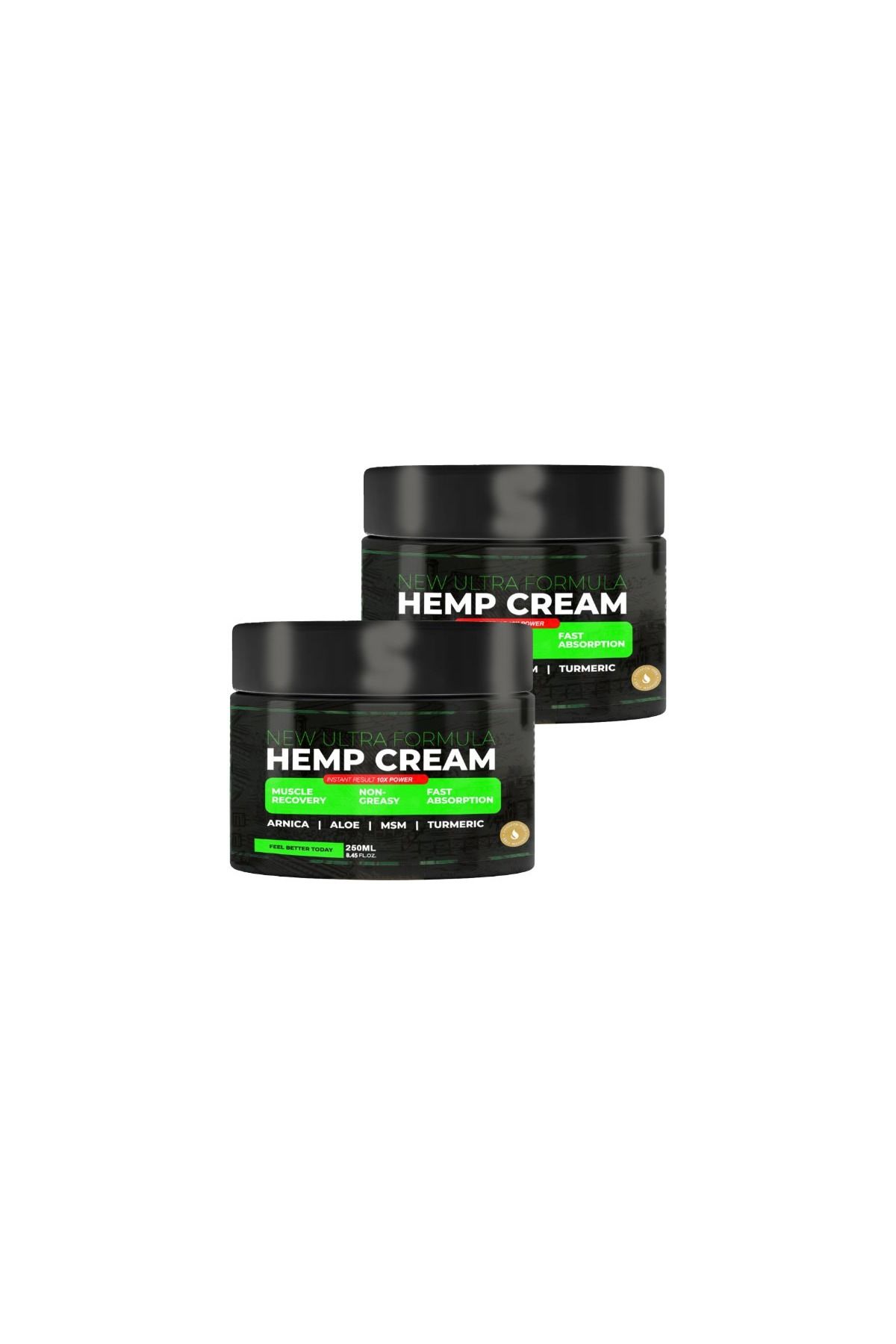 Strong Bull Store Hem.p Cream Eklem, Kas ve Kramplar, Sırt, Boyun, Bel Ağrıları İçin Etkili Formüllü Krem 250 ml X2