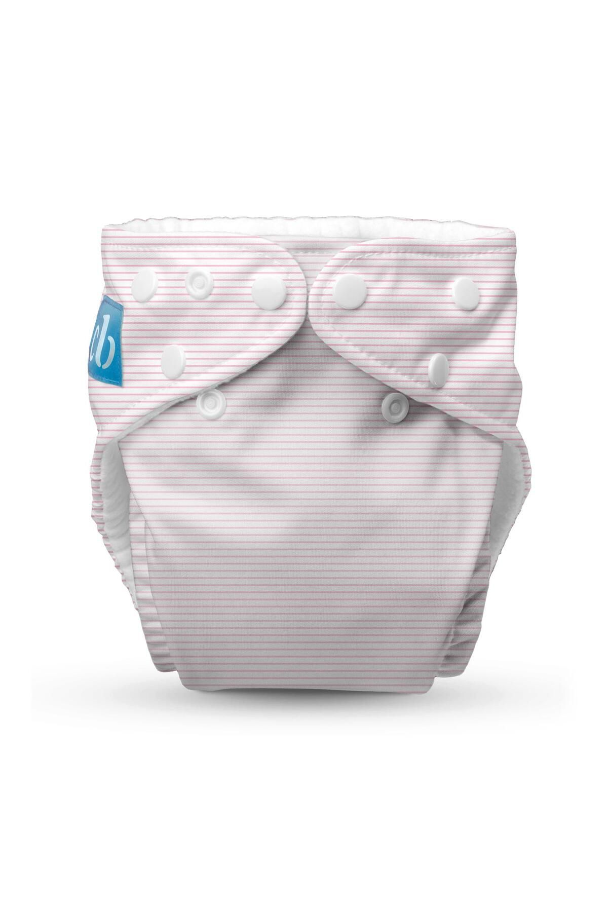 Charlie Banana Yıkanabilir Bebek Bezi, Standart Beden 0-36ay, PENCIL STRIPES PINK
